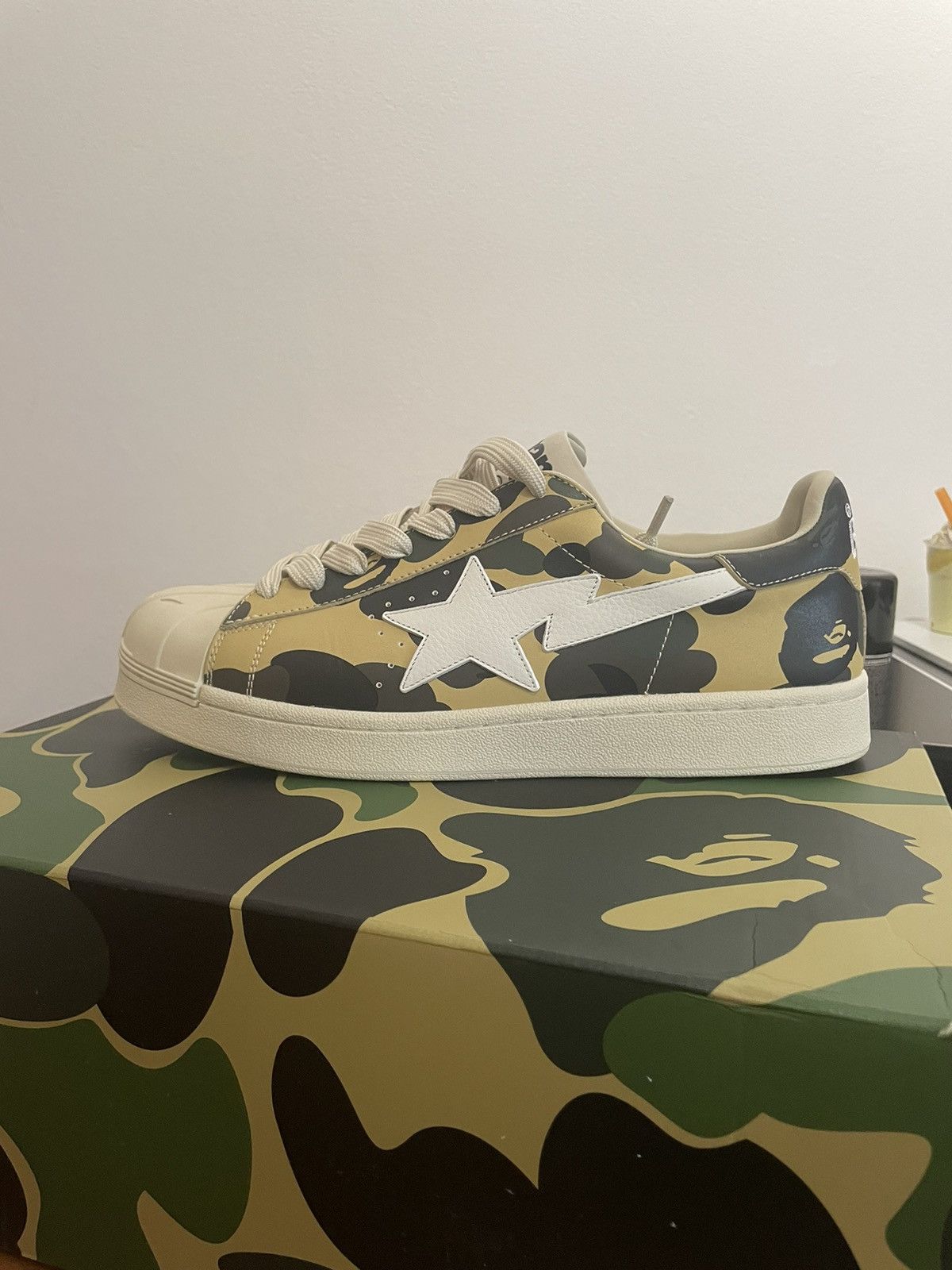 Bape 1ST CAMO SKULL STA Size US 10 / EU 43 - 1 Thumbnail