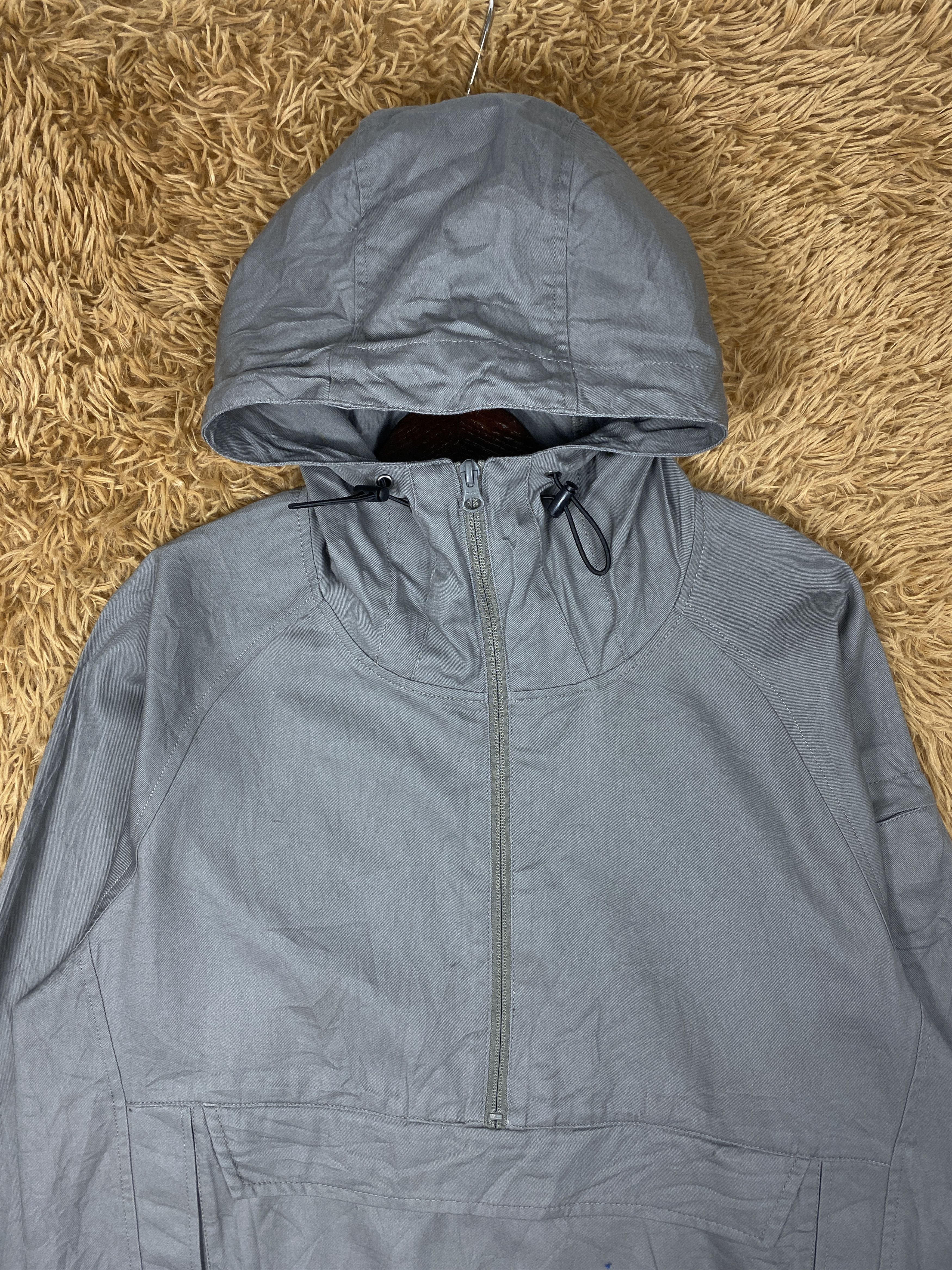 Japanese Brand Vintage Japanese Brand Half Zipper Anorak Jacket PJ2607 Size US M / EU 48-50 / 2 - 2 Thumbnail