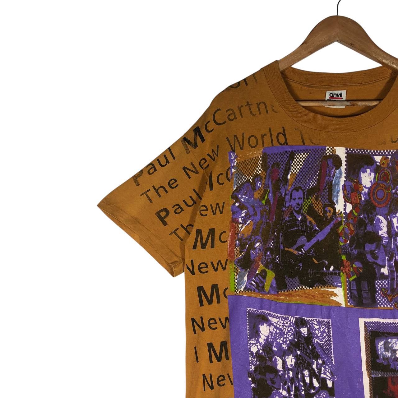 Band Tees Vtg 90's Paul Mc Cartney The Beatles T-Shirt Size US L / EU 52-54 / 3 - 3 Thumbnail