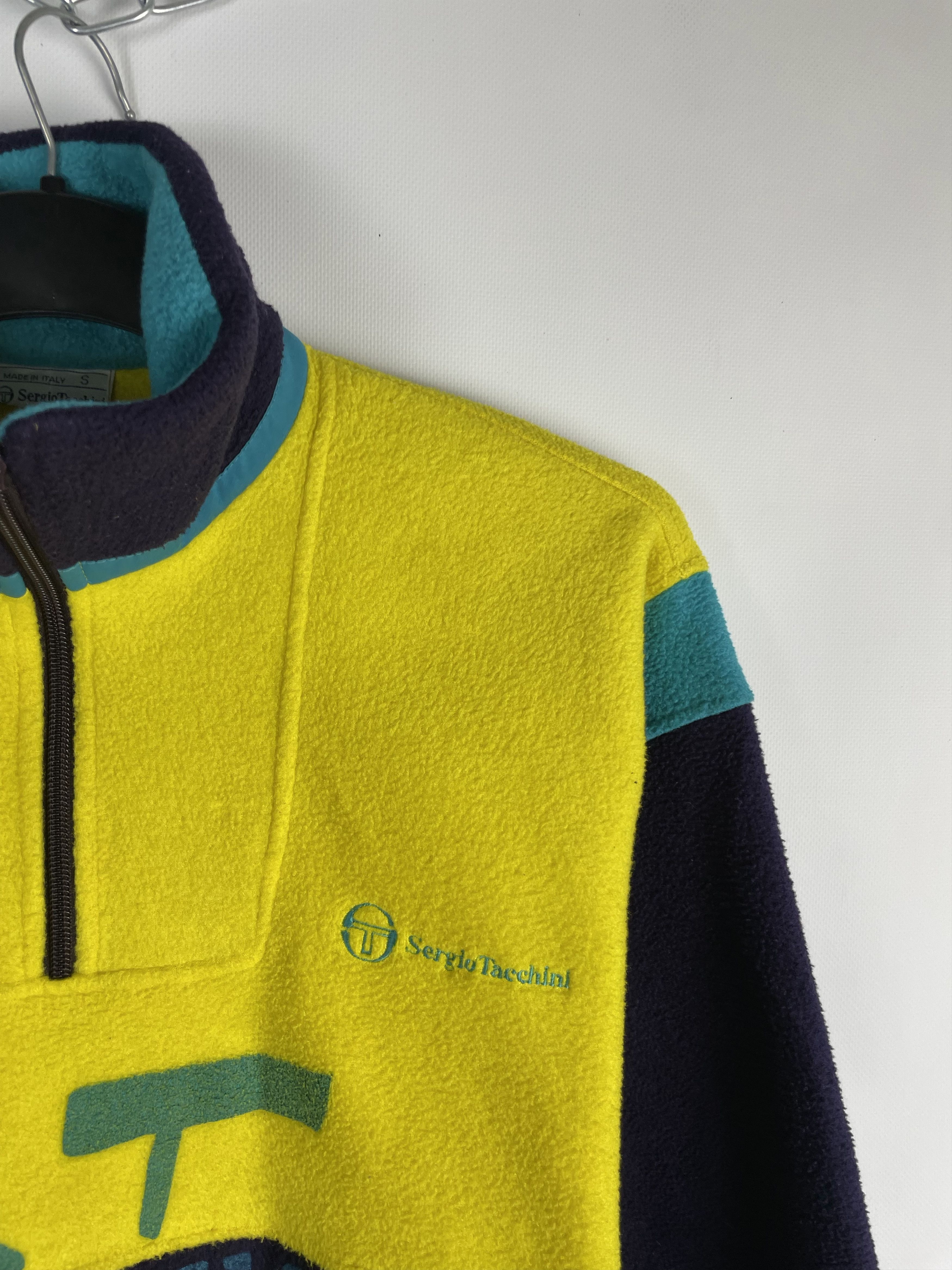 Sergio Tacchini Vintage Sergio Tacchini Fleece Pullover Size US S / EU 44-46 / 1 - 4 Thumbnail