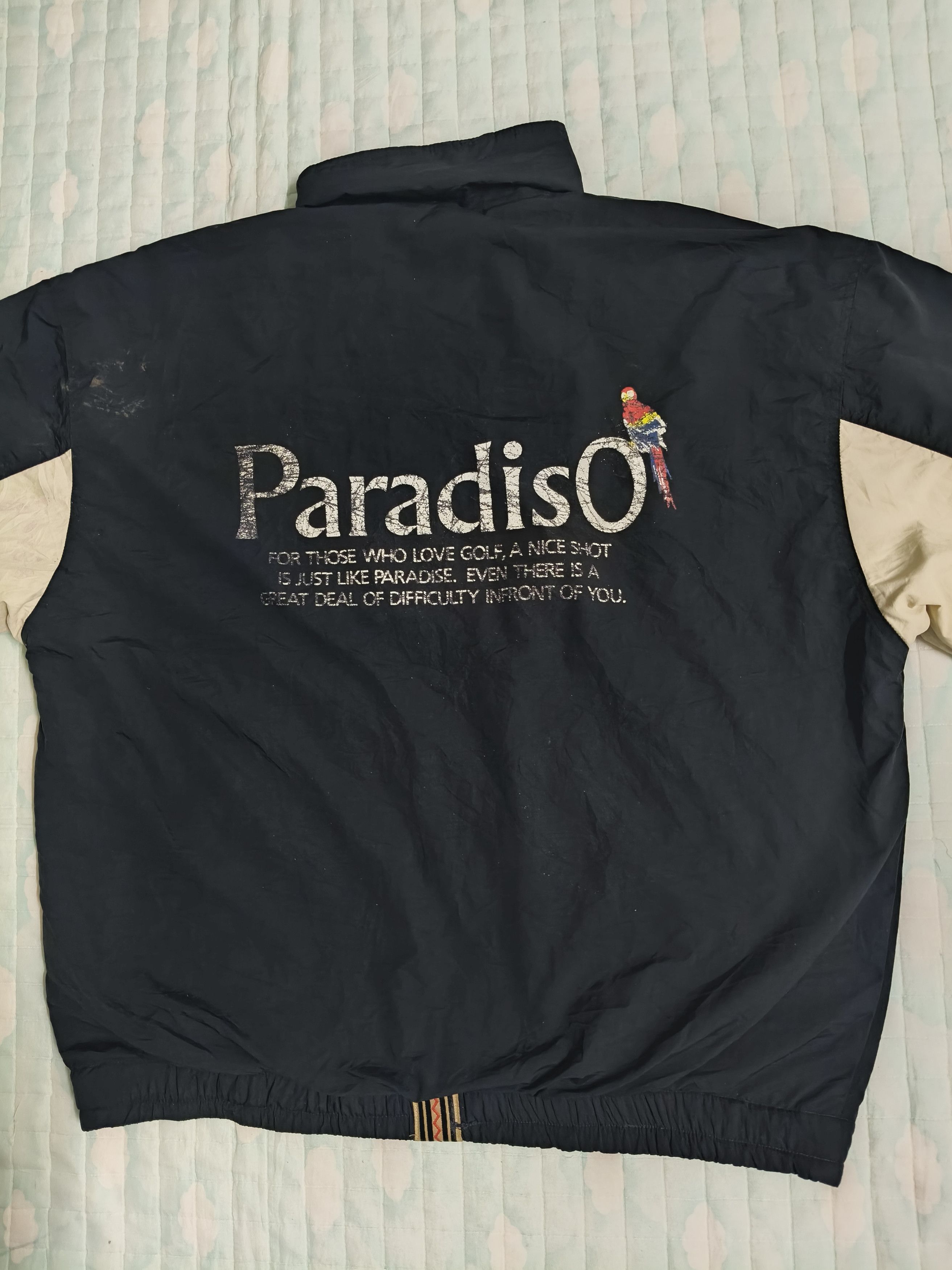 Japanese Brand Vintage Paradiso Zipper Jacket Size US M / EU 48-50 / 2 - 6 Thumbnail