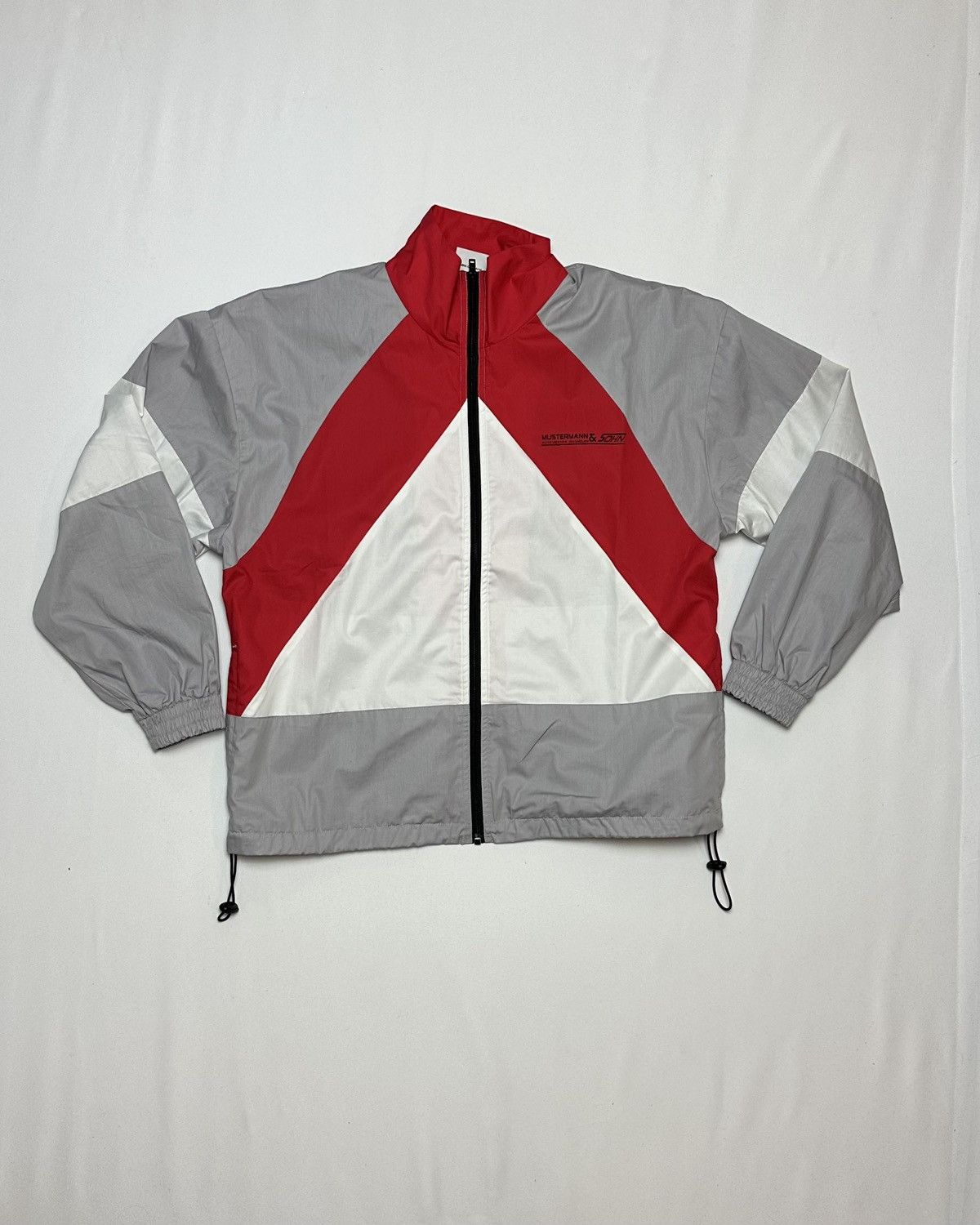 image of Vetements Mustermann Track Jacket 'red', Men's (Size XS)