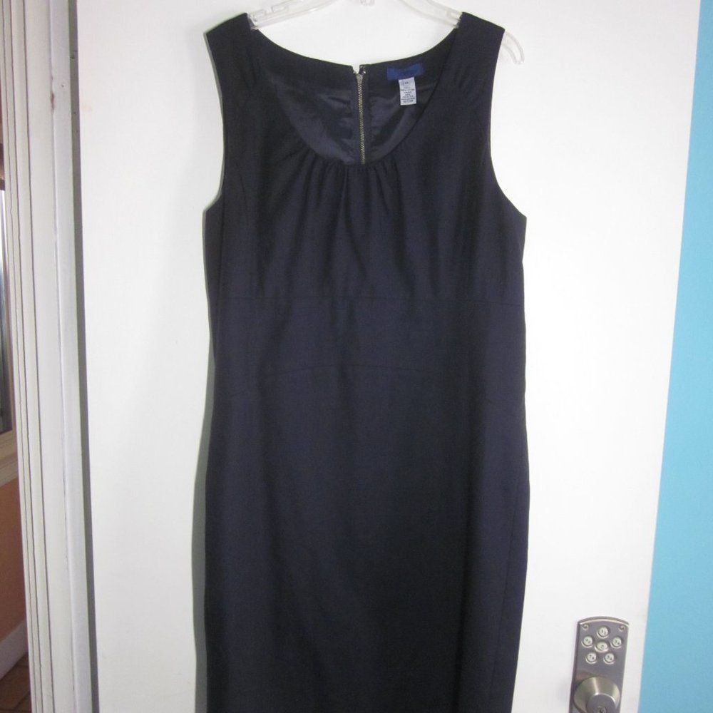 Other J Crew Work Dress Navy Blue Lined Size 10 Size M / US 6-8 / IT 42-44 - 6 Thumbnail