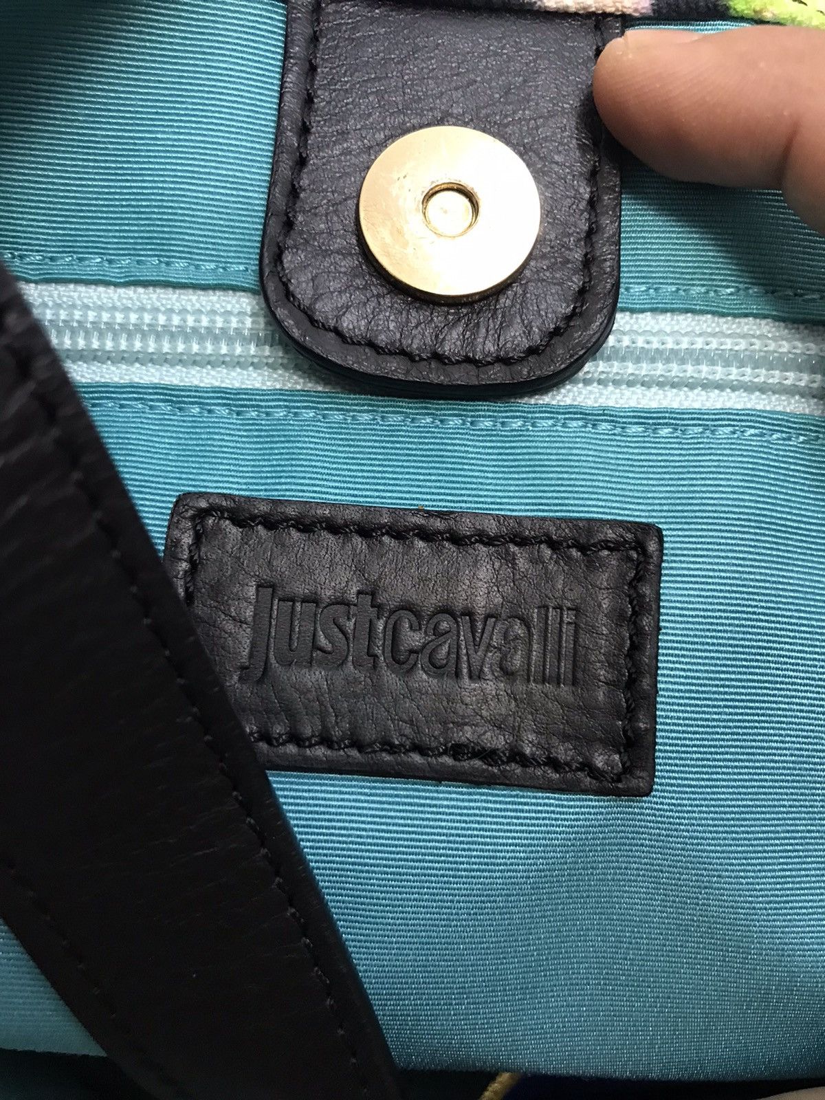 Just Cavalli × Roberto Cavalli Just Cavalli Leopard Tote Bag Size ONE SIZE - 10 Thumbnail