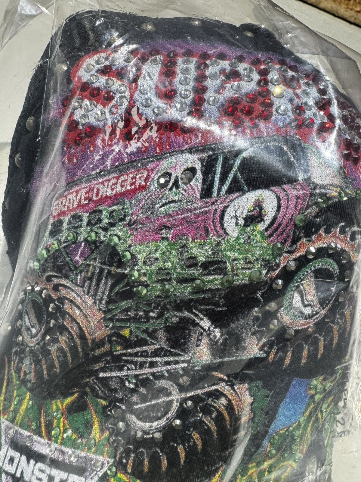 Supreme Supreme x Grave Digger Trucker Hat Size ONE SIZE - 5 Thumbnail