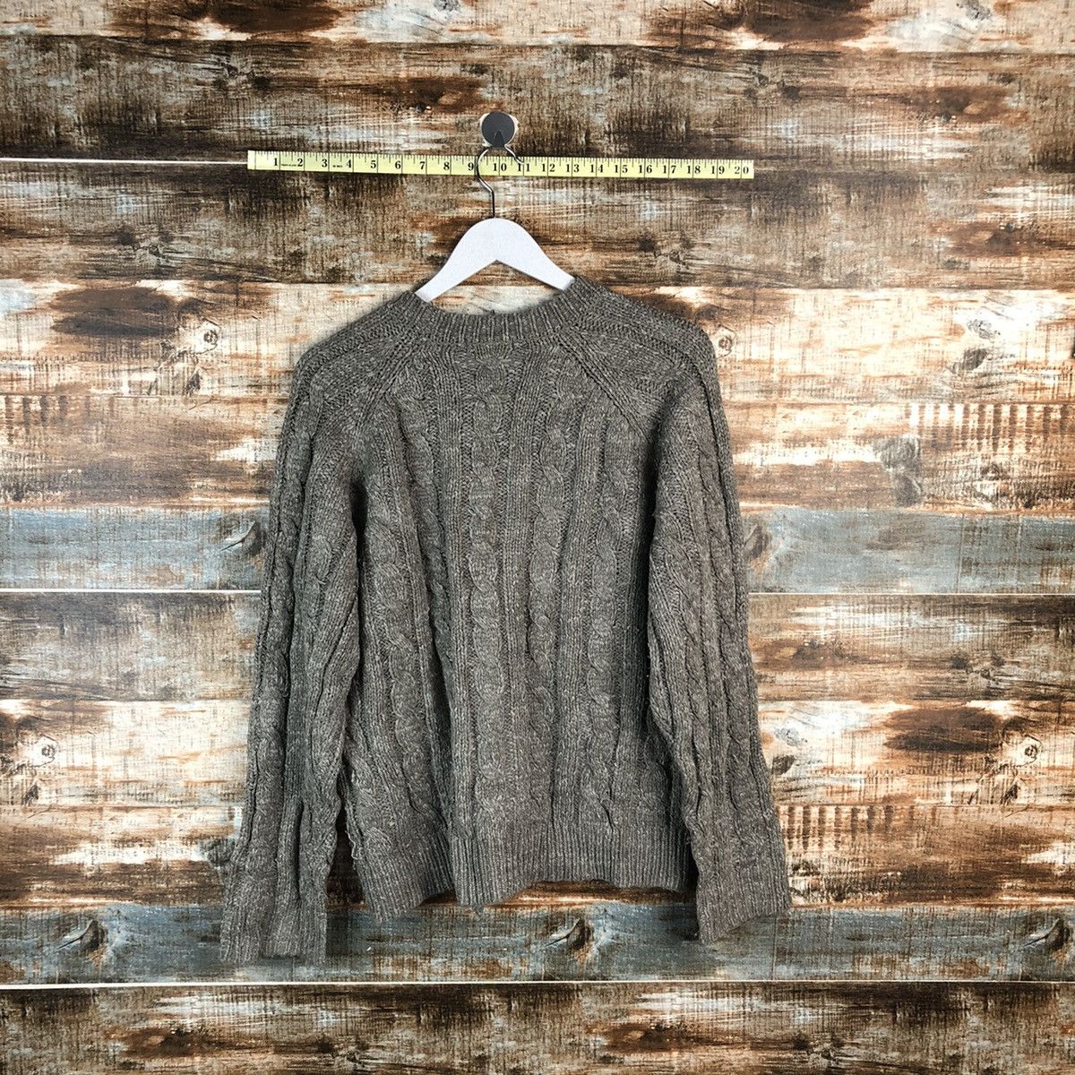 Homespun Knitwear × Japanese Brand Niko And Grey cable Knitwear vintage #A1950 Size M / US 6-8 / IT 42-44 - 12 Thumbnail