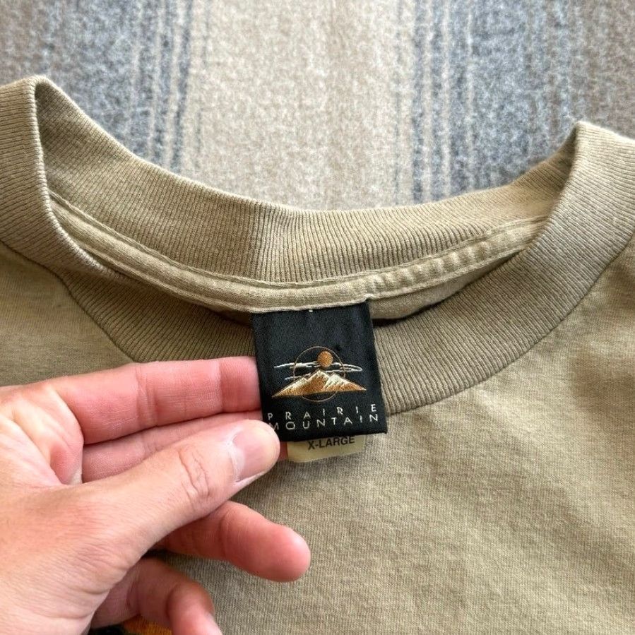 Vintage VINTAGE Yosemite National Park White Wolf Lodge Hiking T-Shirt XL Mens Brown 90s Outdoor Nature Animals Size US XL / EU 56 / 4 - 3 Thumbnail
