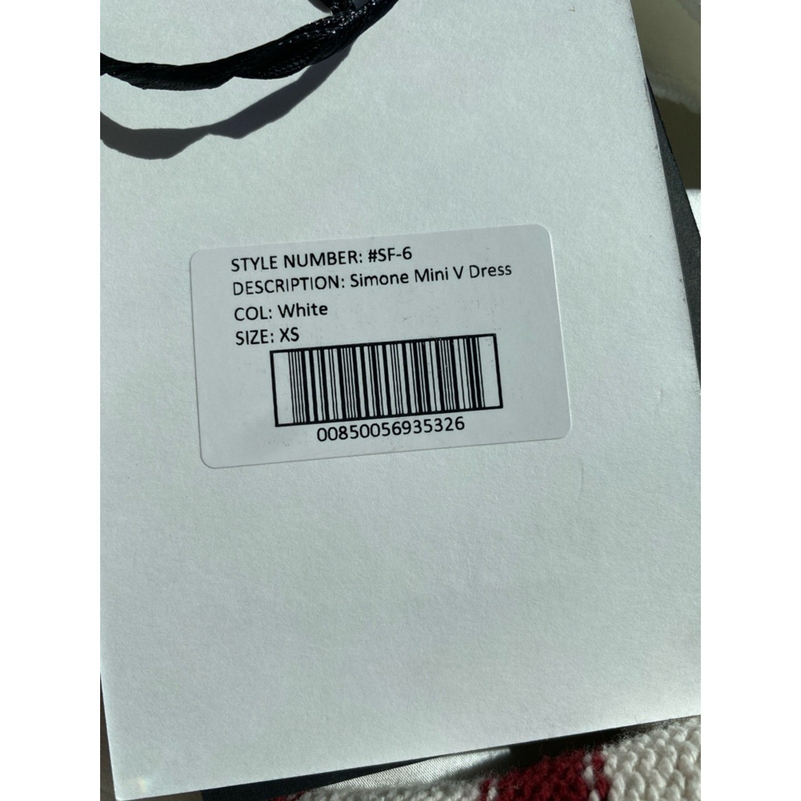 Retrofete New Retrofete Sans Faff $565 Simone Mini V Dress Wht XS NWT Size XS / US 0-2 / IT 36-38 - 4 Thumbnail