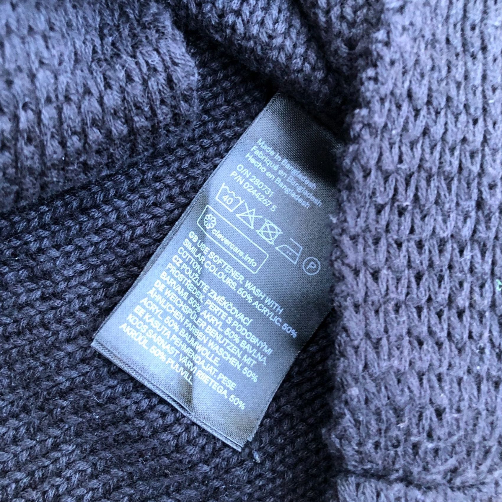 H&M H&M BASIC Knit Pullover Sweater Women's Small Black 3/4 Sleeve Sweatshirt Ladies Pullover Knit Black 3/4 Sleeve Womens Small Size S / US 4 / IT 40 - 5 Thumbnail