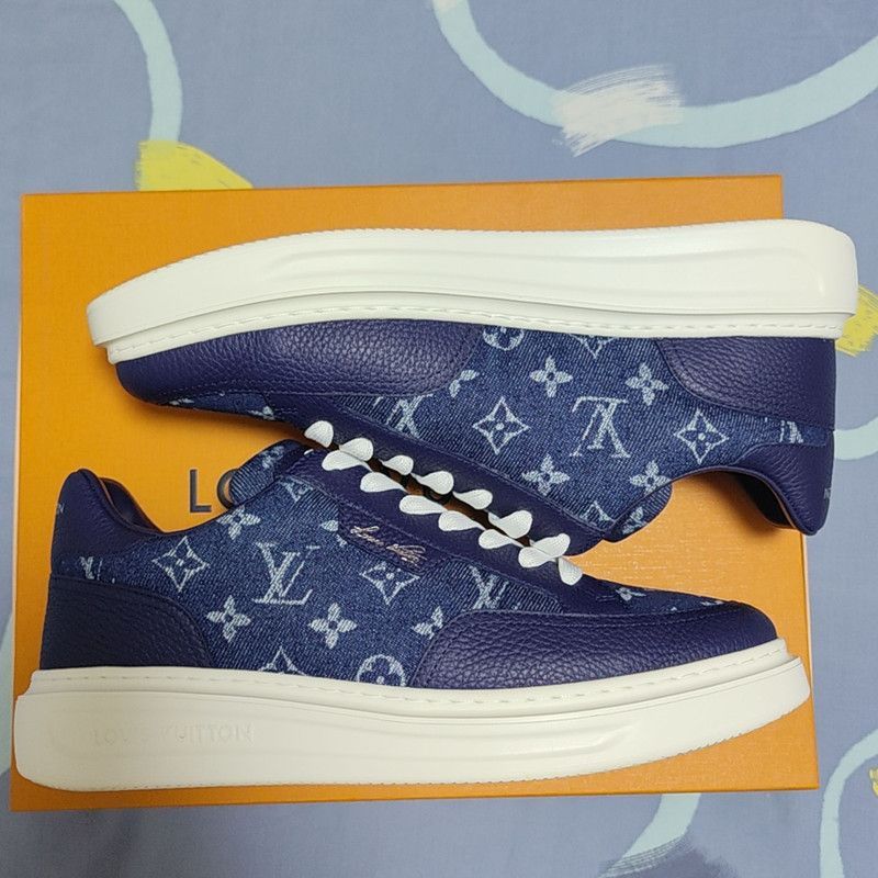 Louis Vuitton Louis Vuitton Beverly Hills Leather Low-Top Sneakers -2508 Size US 9.5 / EU 42-43 - 9 Thumbnail