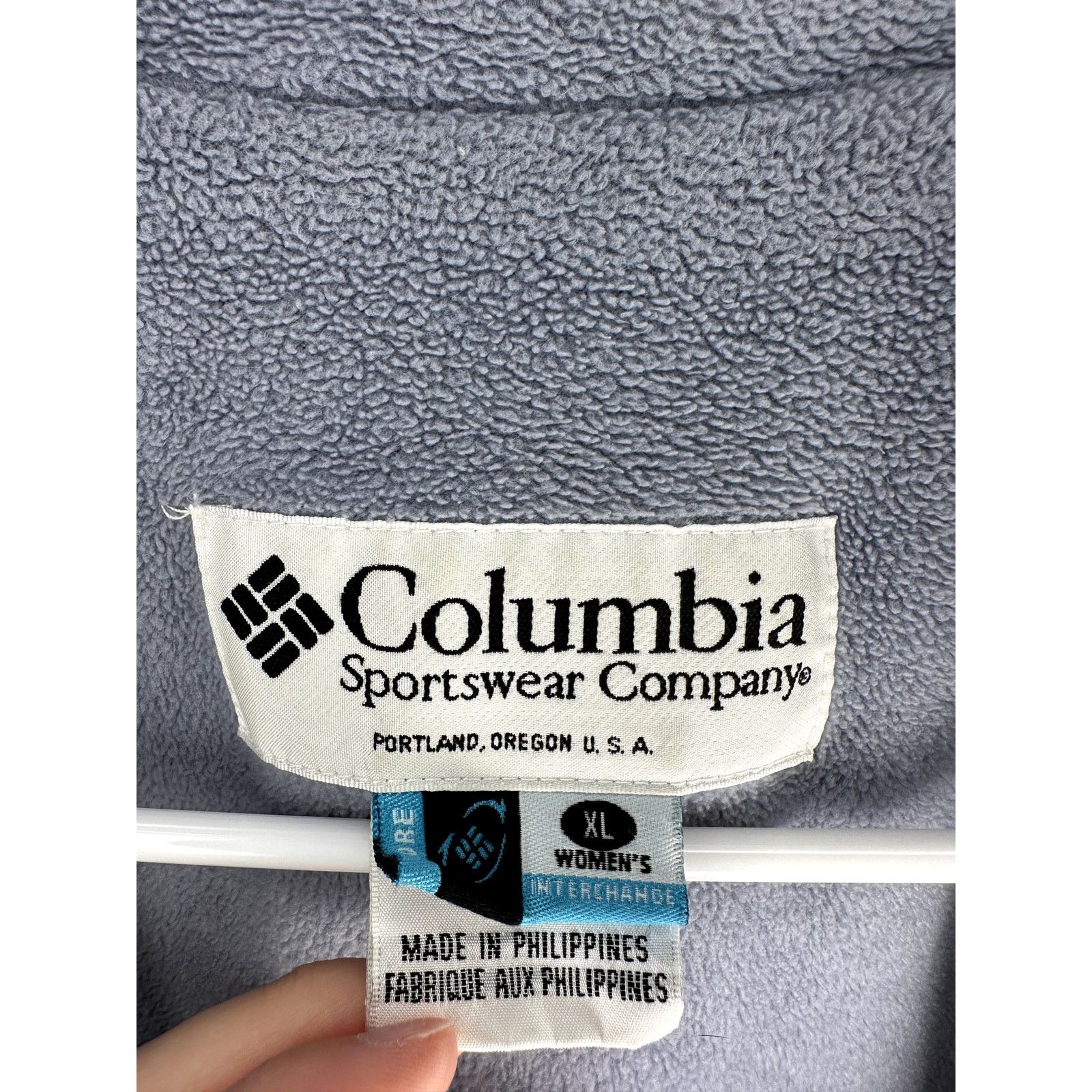 Columbia Columbia Interchange Fleece Full Zip Jacket Gray/White XL Size XL / US 12-14 / IT 48-50 - 3 Thumbnail