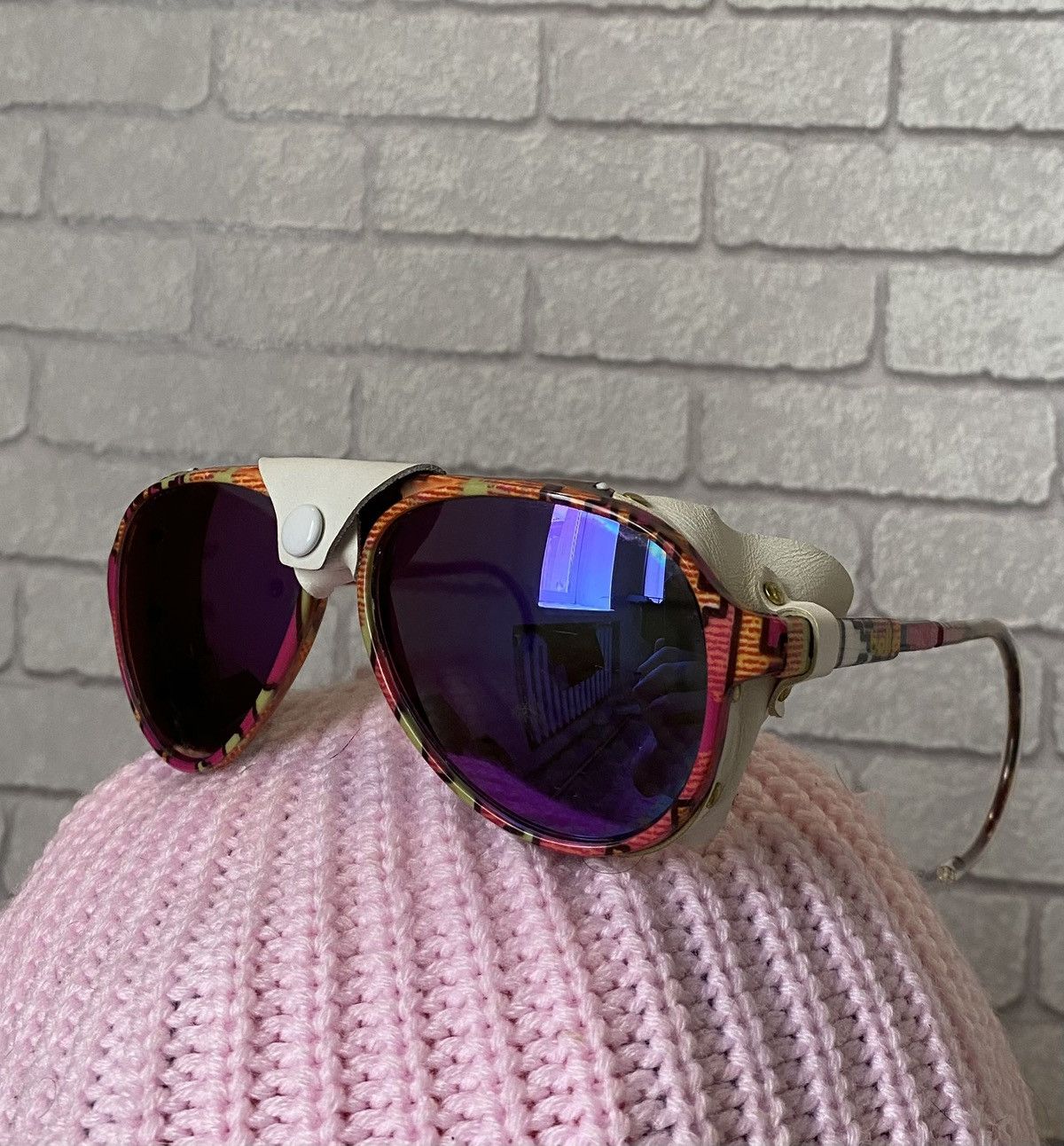 Bolle × Vintage Vintage Bolle 8221 Unisex Pilot Sport Glasses Rare Size ONE SIZE - 1 Thumbnail