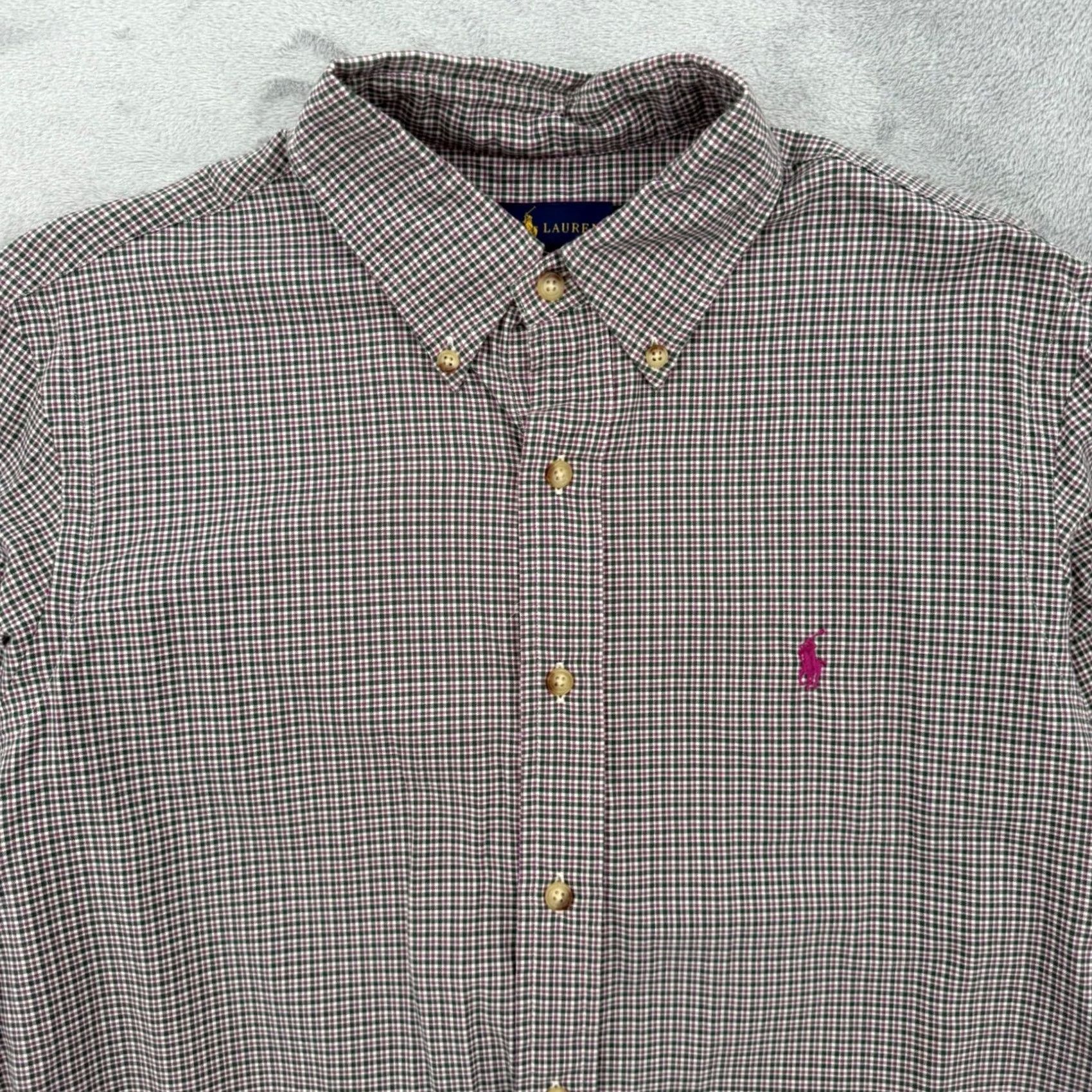 Ralph Lauren - Focusing on "Ralph Lauren Mens Button Down Shirt" – the most important keywords Size US M / EU 48-50 / 2 - 5 Thumbnail
