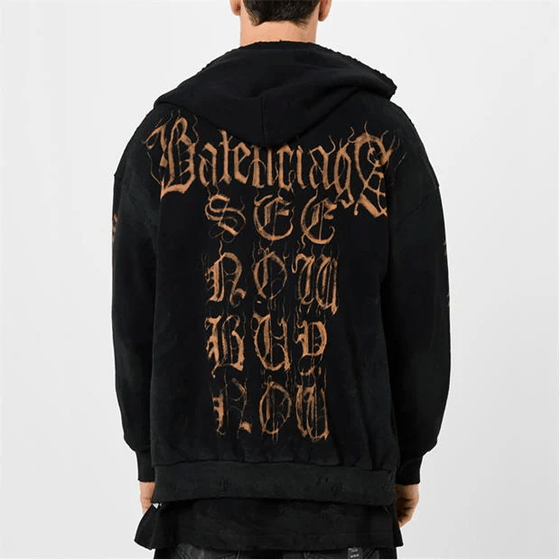 Balenciaga Metal Zip Hoodie Size US S / EU 44-46 / 1 - 3 Thumbnail
