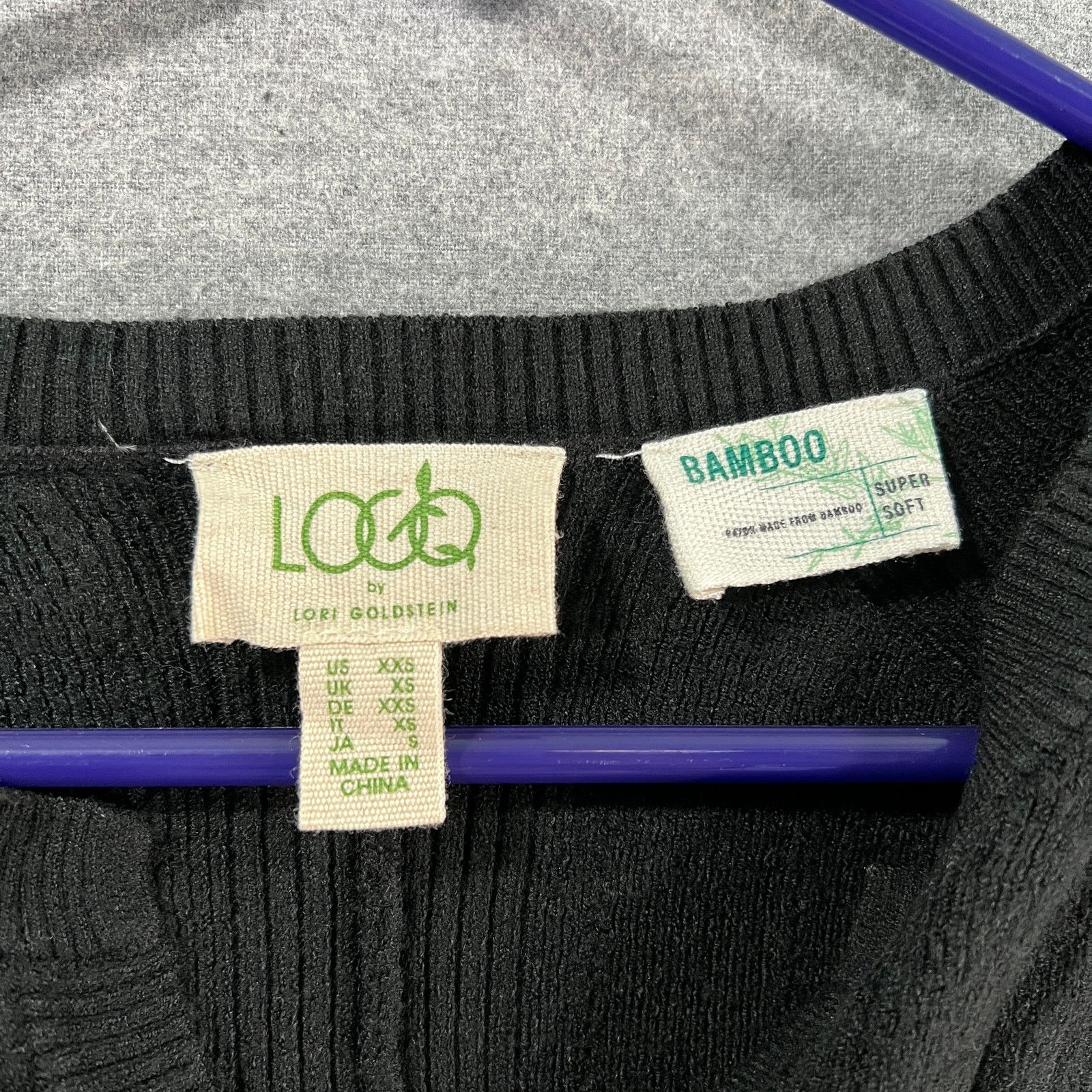 Other LOGO by Lori Goldstein Rayon Women Sweater Size XXS / US 00 / IT 34 - 3 Thumbnail