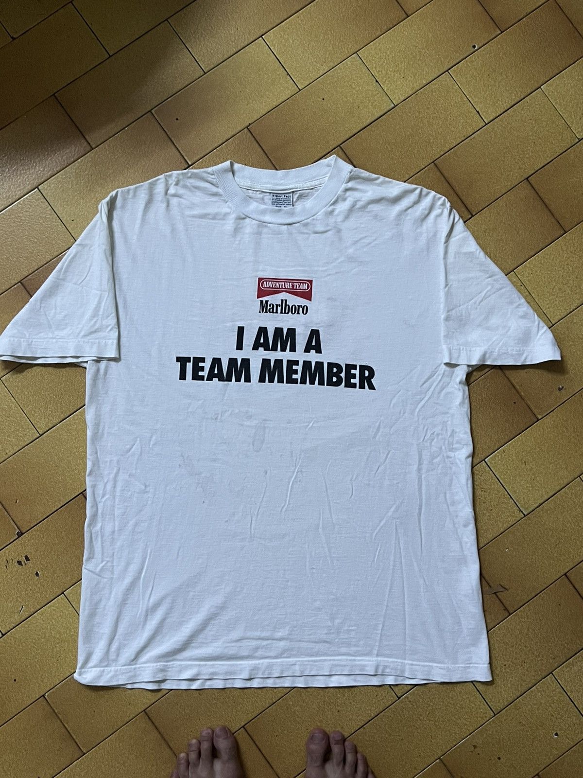 Marlboro Adventure Team Vintage 90s Marlboro Adventure Team SINGLE STITCH Distressed Size US XL / EU 56 / 4 - 1 Thumbnail