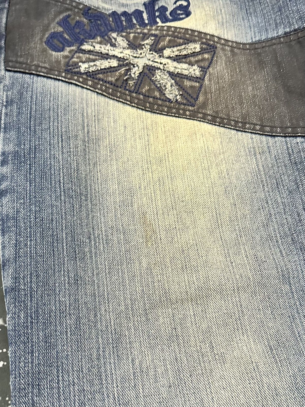 Vintage Akademiks Mens Embroidered Blue Jeans Size US 34 / EU 50 - 6 Thumbnail