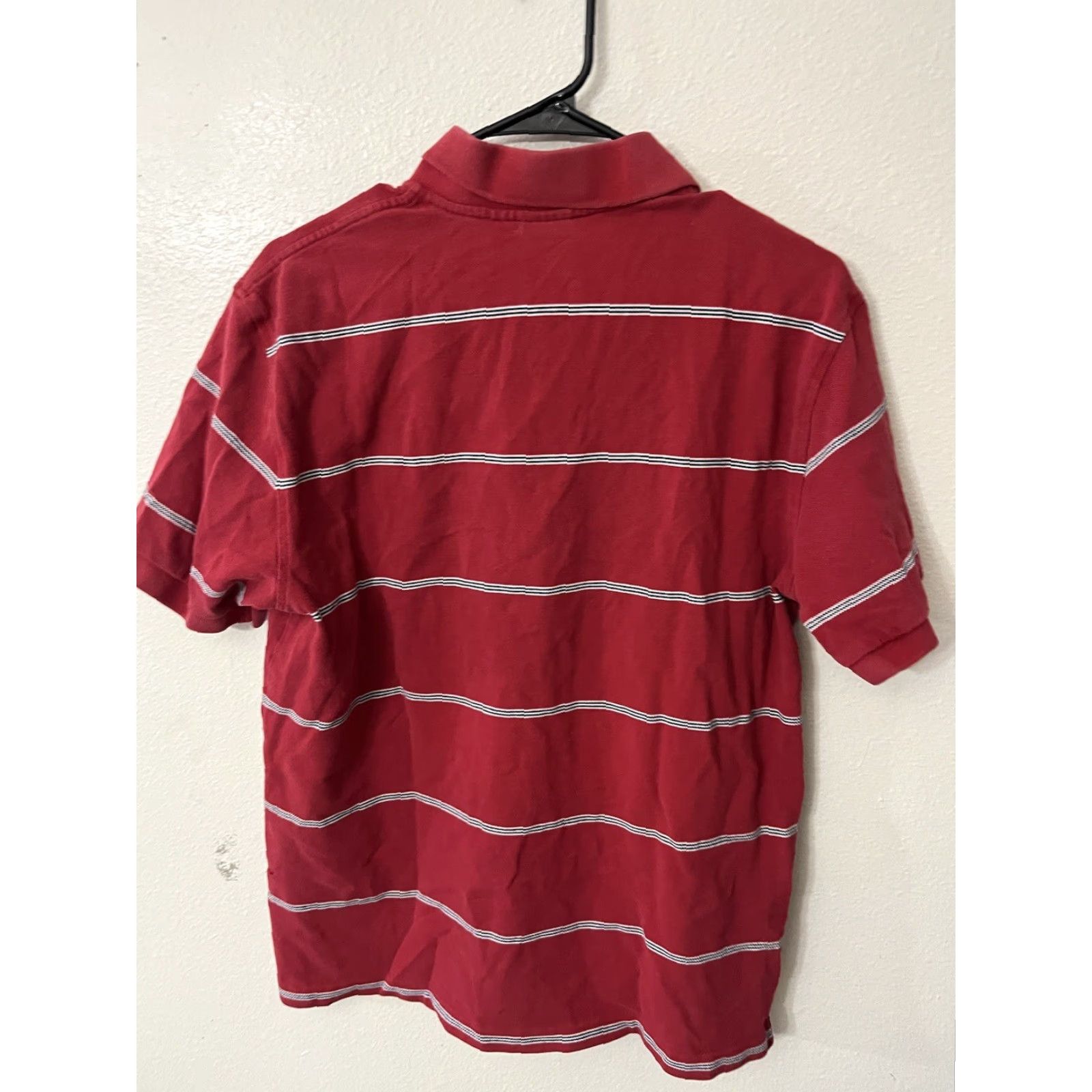Brooks Brothers Brooks Brothers 346 Polo Shirt Mens M Red Striped Logo Polo Shirt Size US M / EU 48-50 / 2 - 3 Thumbnail