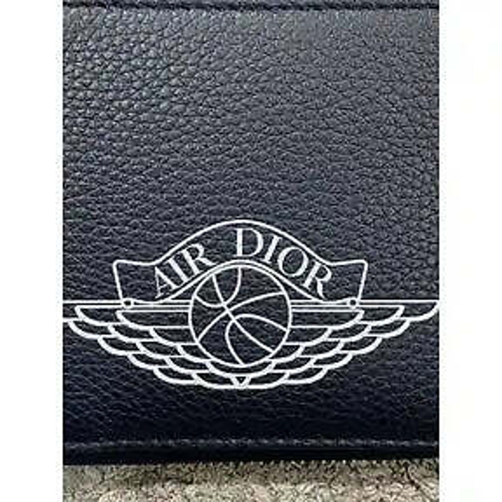 Dior Air Dior Jordaan White Logo Small Zip Around Compact Wallet Size ONE SIZE - 5 Thumbnail