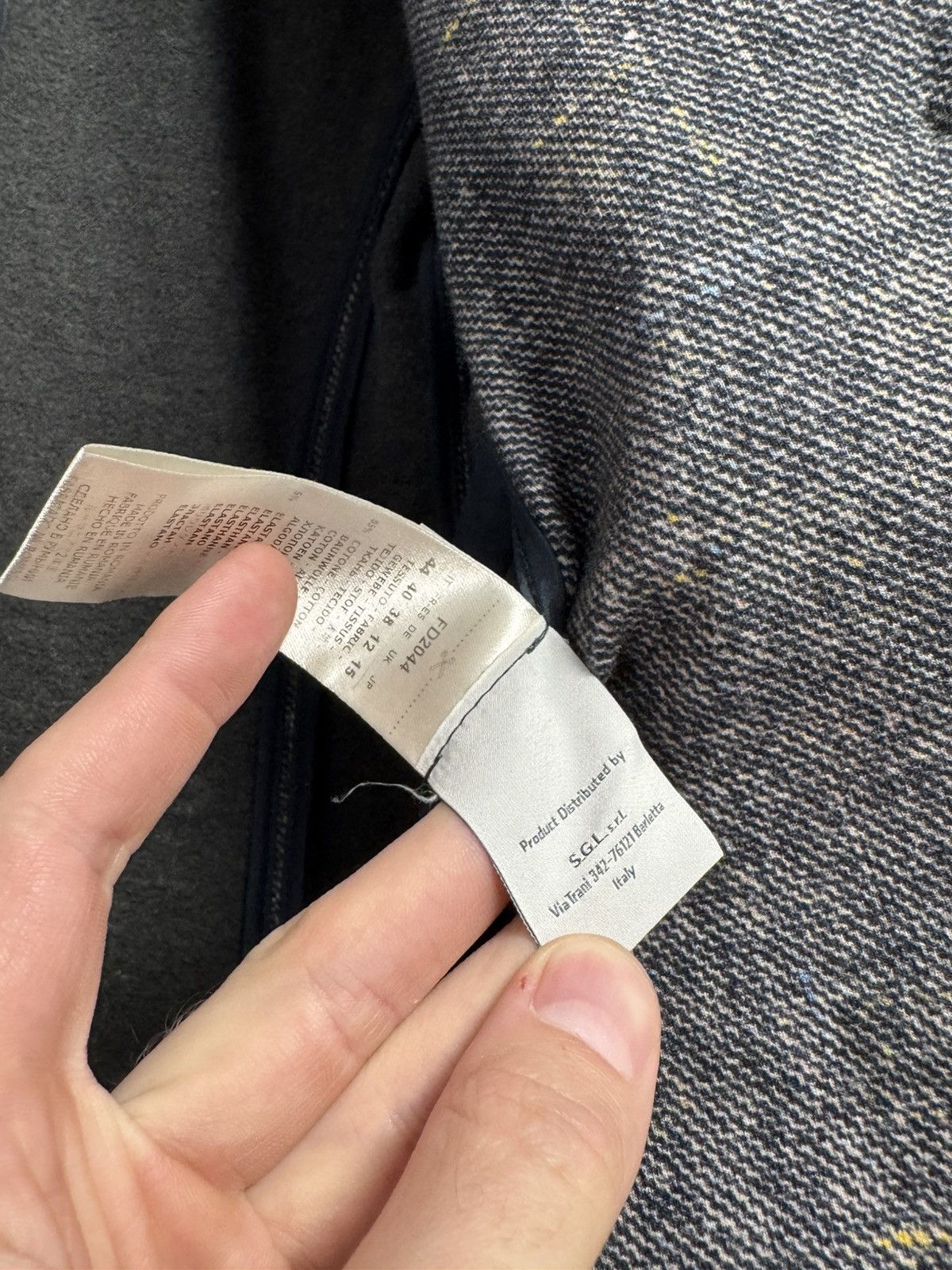 Circolo 1901 Circolo 1901 Wool Blue/Gray Blazer Jacket Size M / US 6-8 / IT 42-44 - 12 Thumbnail