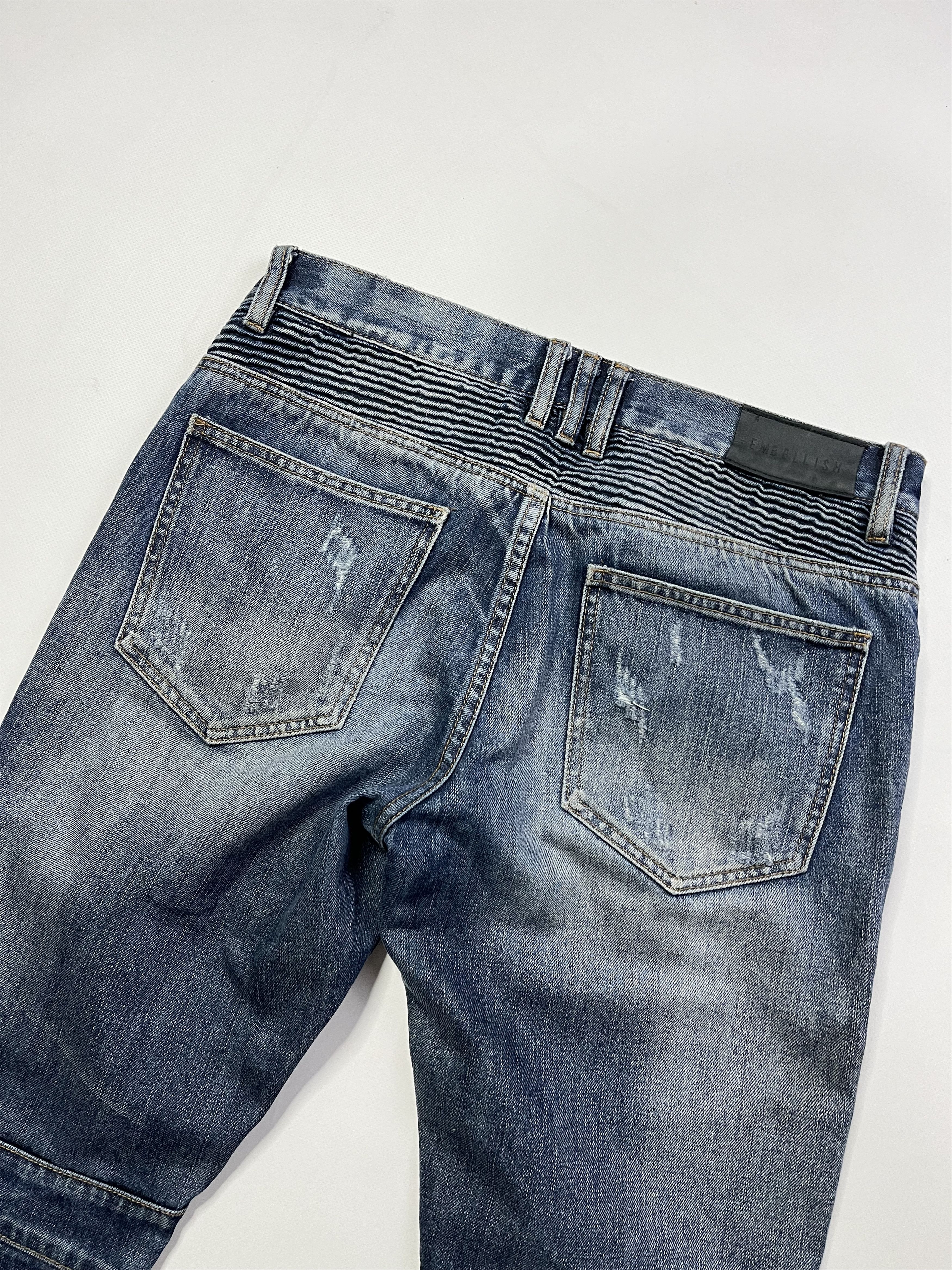 Embellish Embellish biker destroyed jeans Size US 33 - 13 Thumbnail