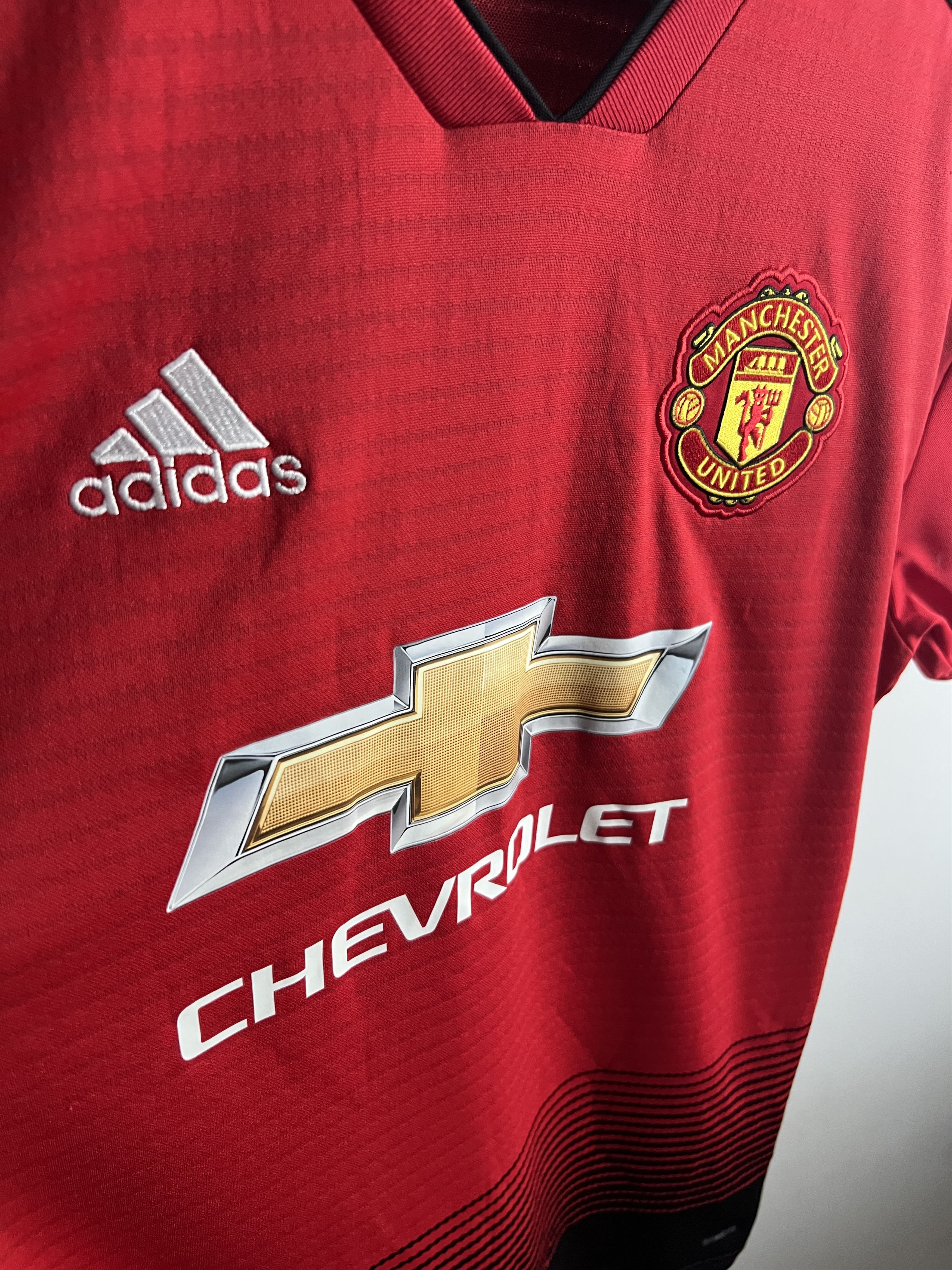Adidas Soccer Jersey Adidas Manchester United Home 18/19 Size M Size US M / EU 48-50 / 2 - 6 Thumbnail
