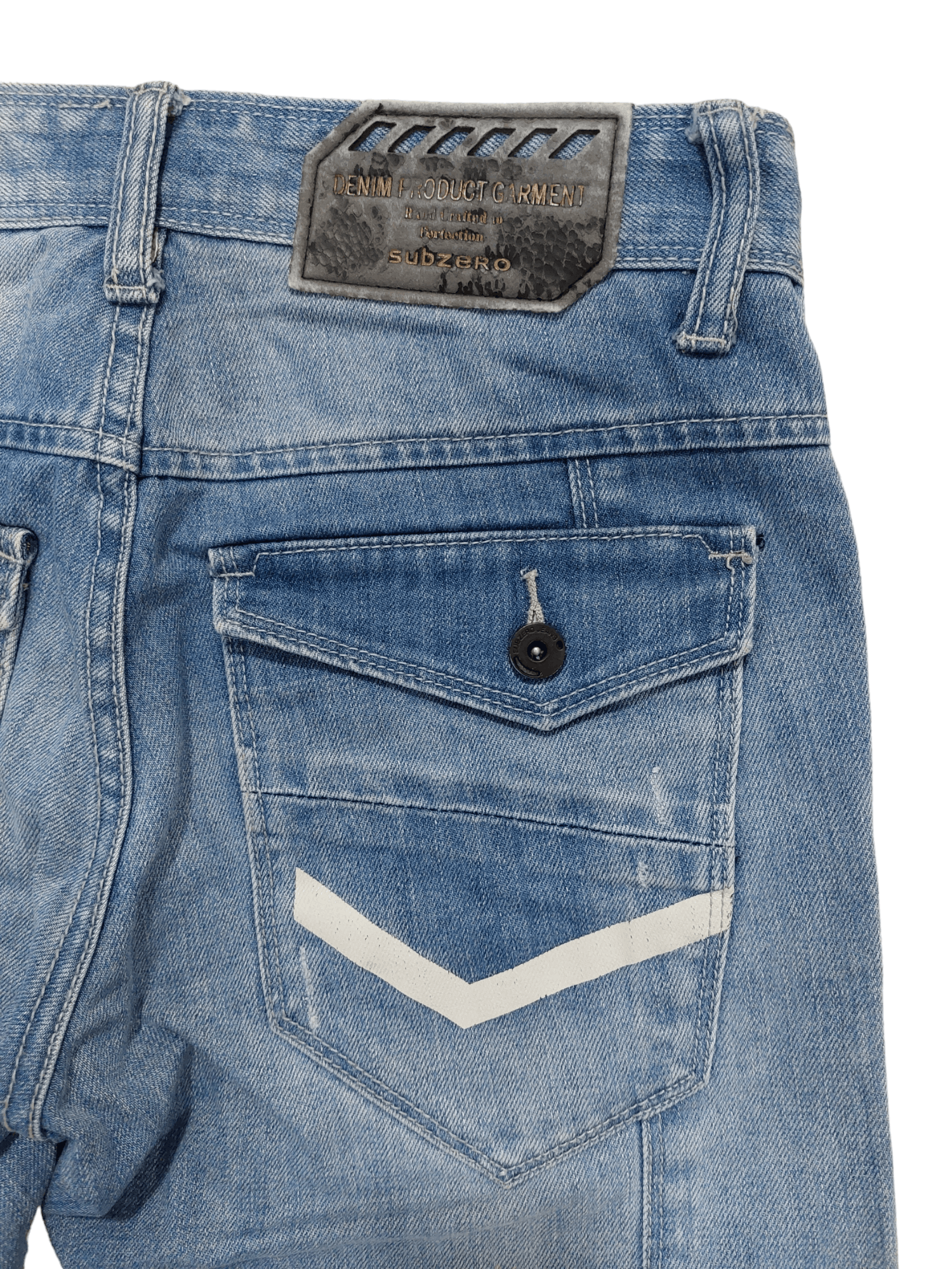 Subzero Double Knee Biker Denim