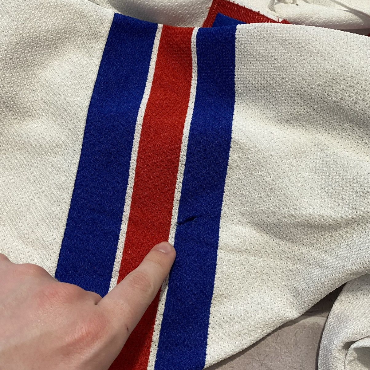 NHL × Vintage VINTAGE NEW YORK YANKEES RANGERS NHL HOCKEY JERSEY CCM 90s Size US XL / EU 56 / 4 - 11 Thumbnail