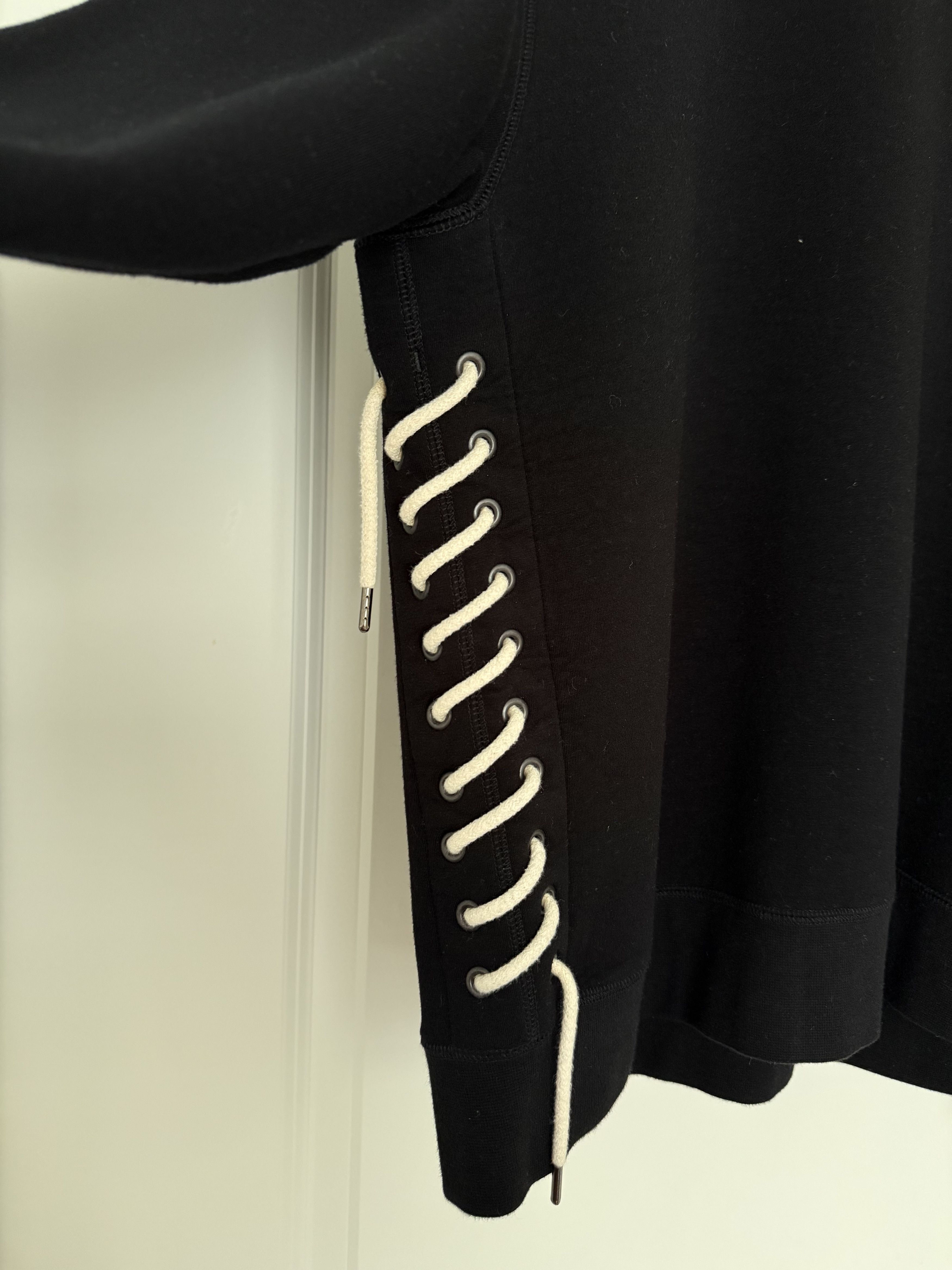 Craig Green Craig Green Black Lace Sweatshirt Size US M / EU 48-50 / 2 - 3 Thumbnail