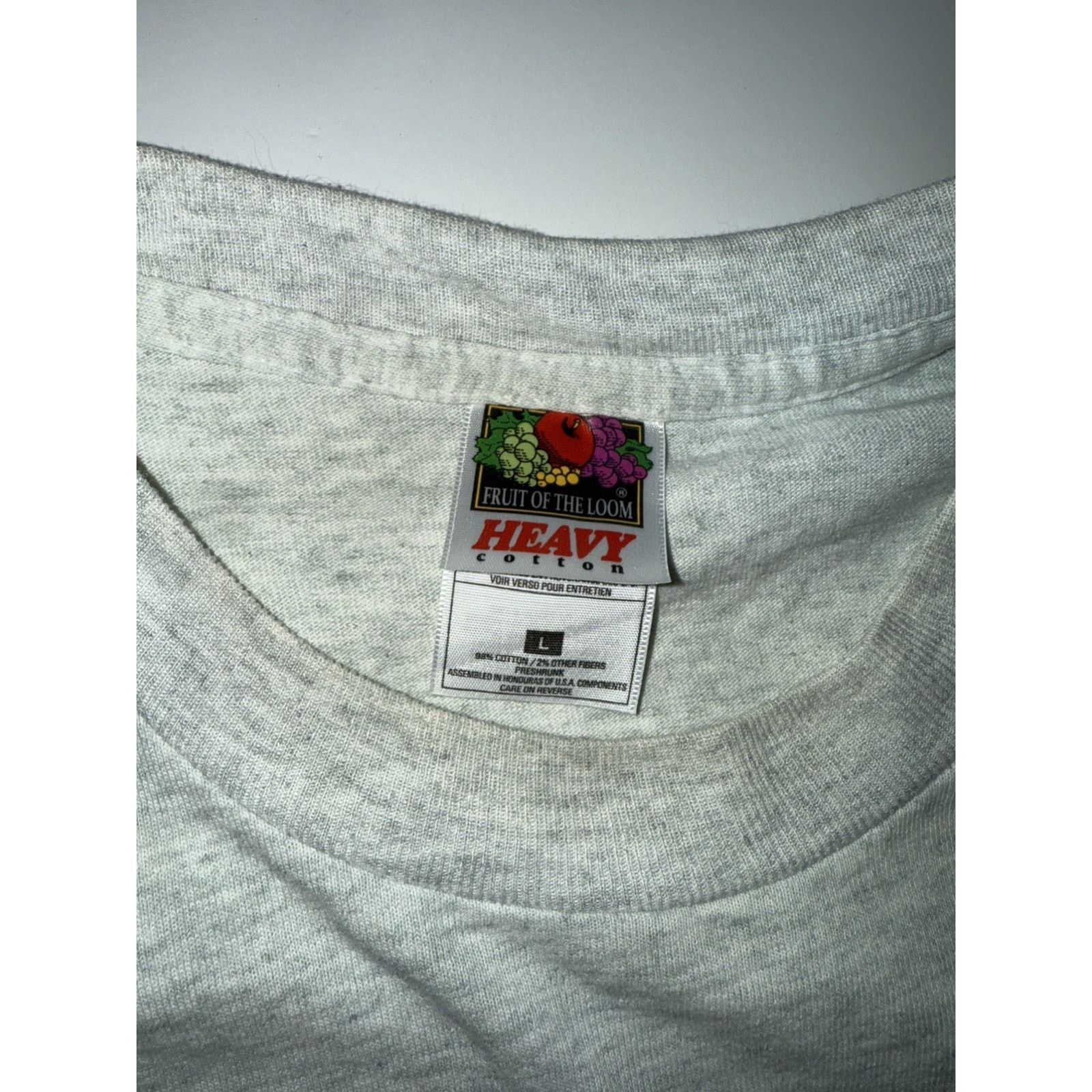 Fruit Of The Loom VTG Funny Over The Hill T Shirt Size L Fruit of the loom Size US L / EU 52-54 / 3 - 5 Thumbnail