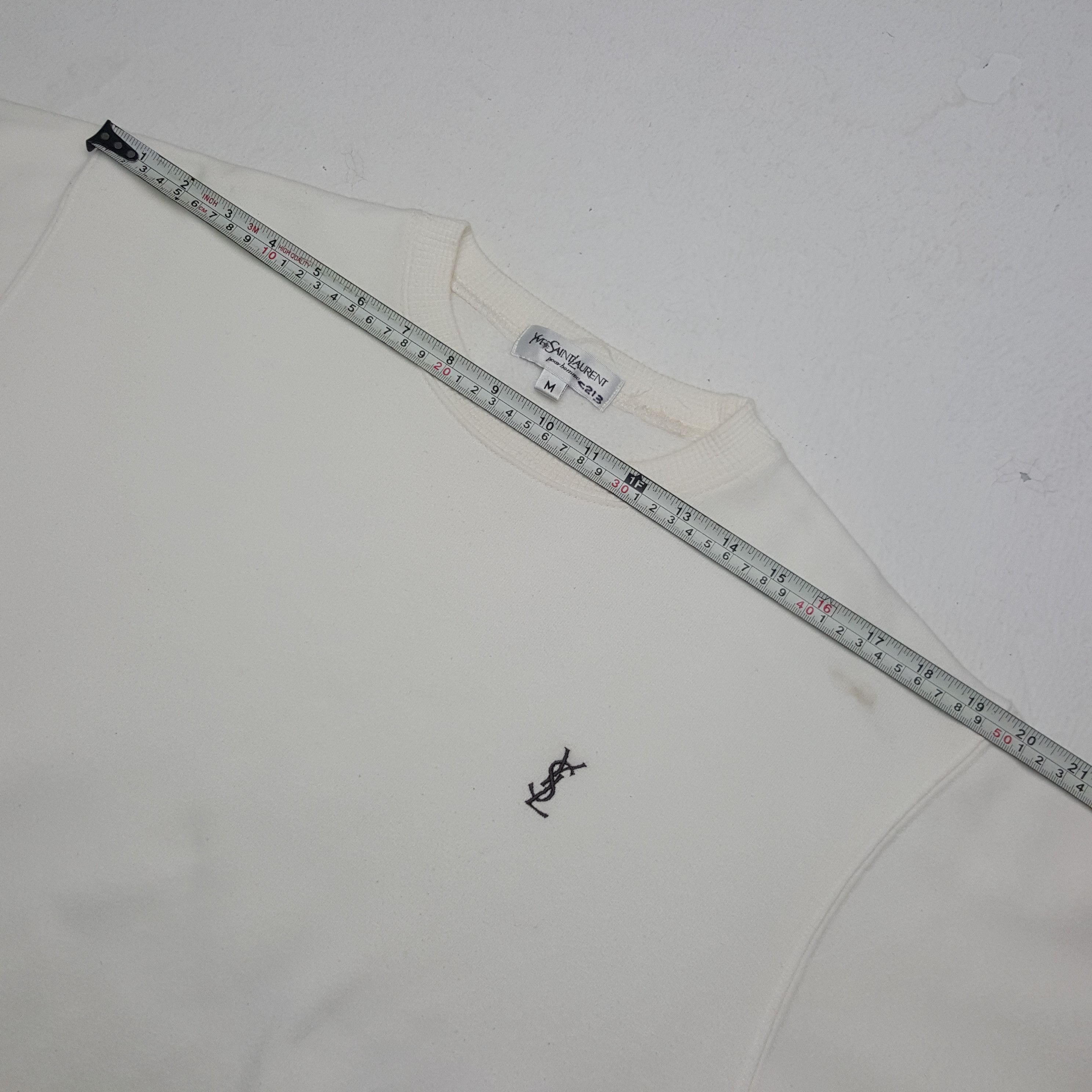 Vintage × Yves Saint Laurent Vintage Yves Saint Laurent Italian Brand Sweatshirt Size US M / EU 48-50 / 2 - 5 Thumbnail