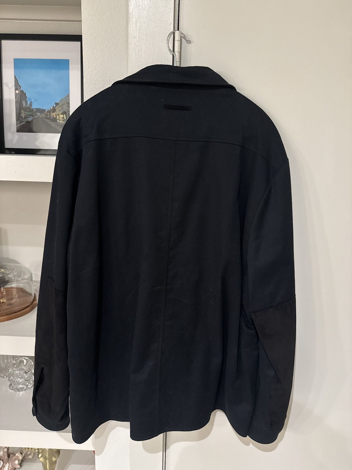 Vince Vince Black Twill Jacket Size US XL / EU 56 / 4 - 3 Thumbnail