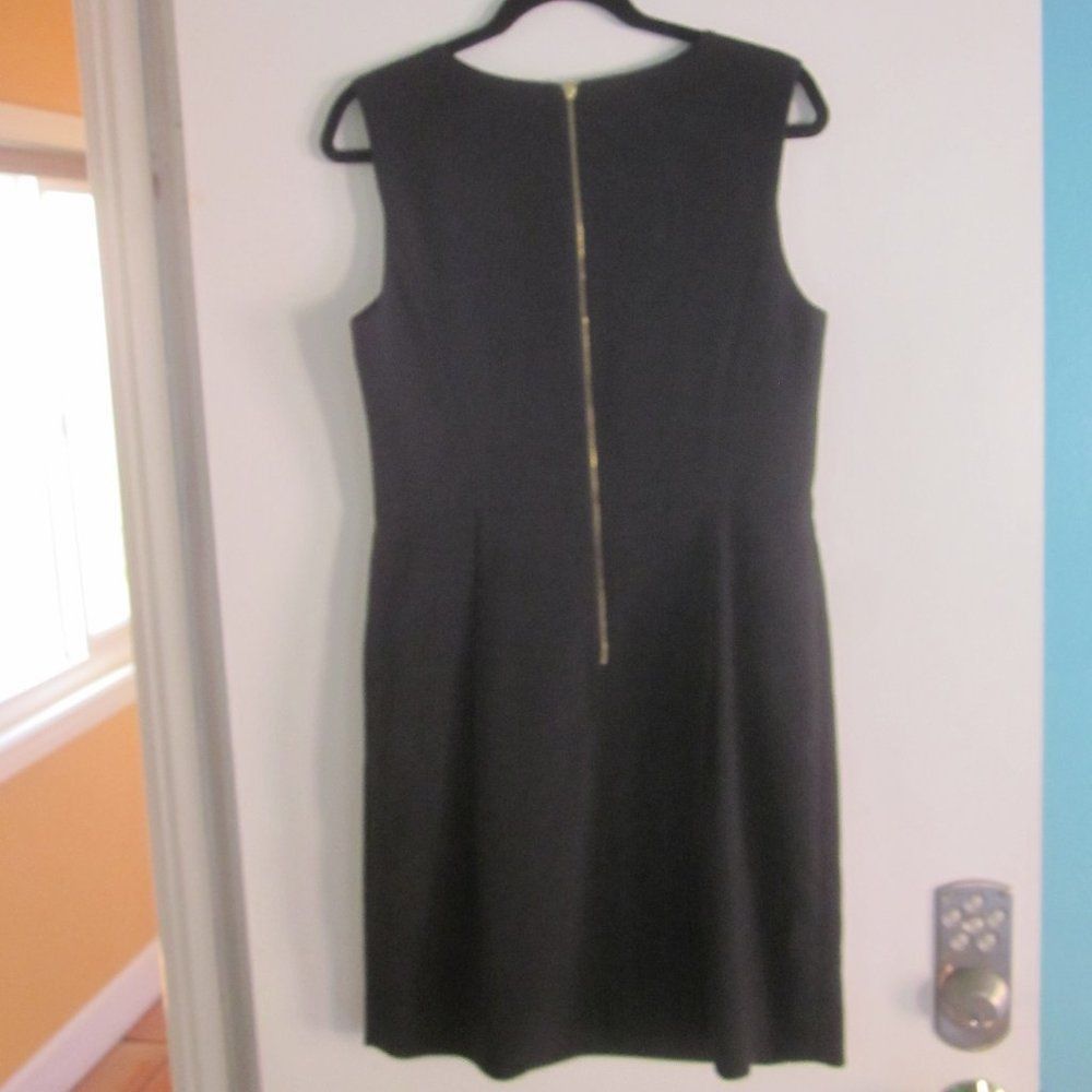 Kate Spade Kate Spade Womens Size 12 Black Sheath Work Dress Lined with Size L / US 10 / IT 46 - 8 Thumbnail