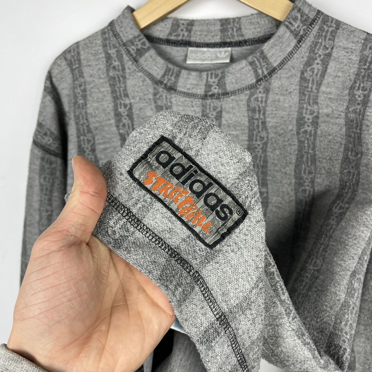 Adidas Vintage Adidas Streetball y2k multi logo sweatshirt 90’s Size US M / EU 48-50 / 2 - 5 Thumbnail