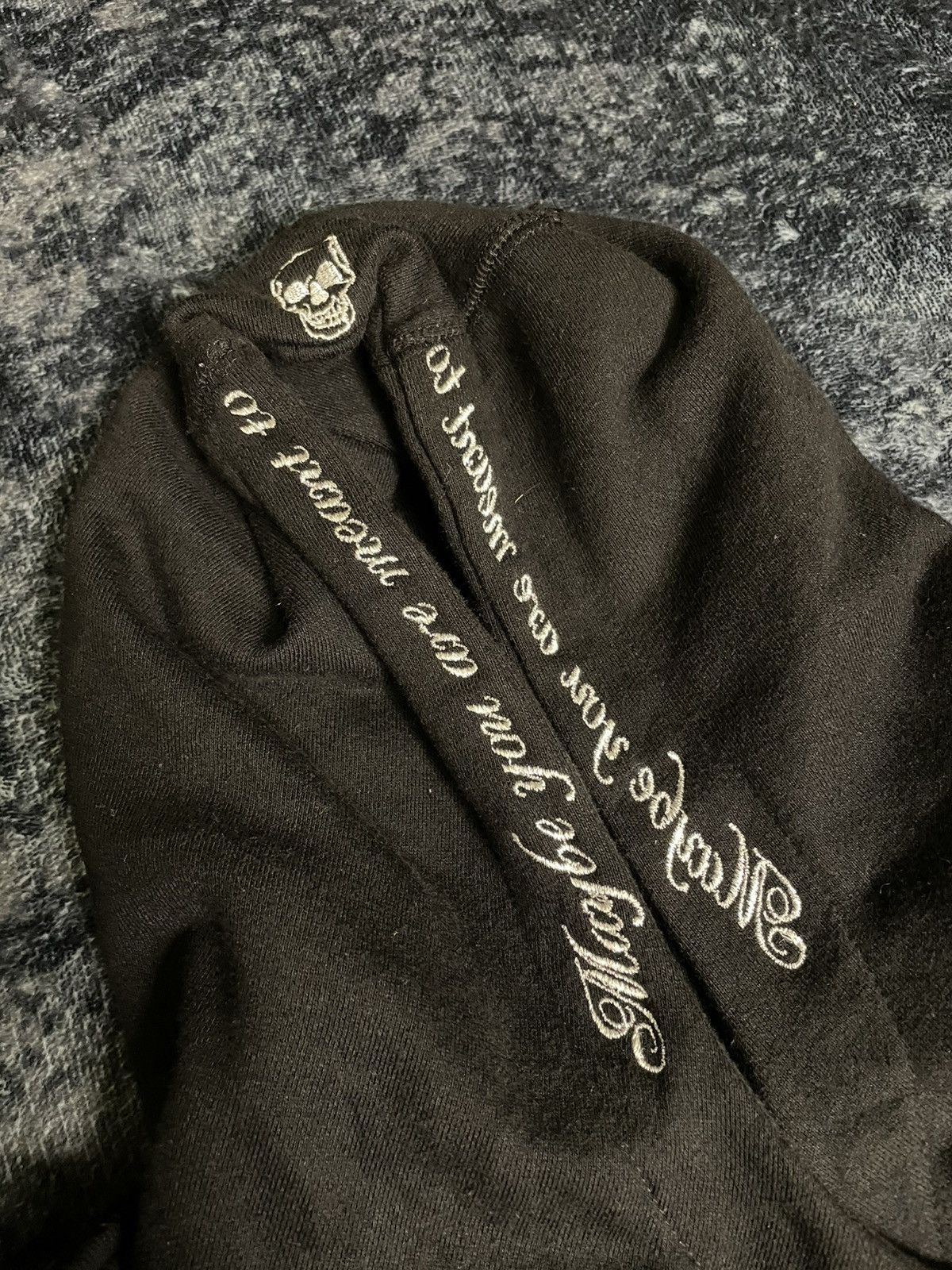 If Six Was Nine × Le Grande Bleu (L.G.B.) Heaven & Earth Punk Skull Hoodie Size US M / EU 48-50 / 2 - 11 Thumbnail