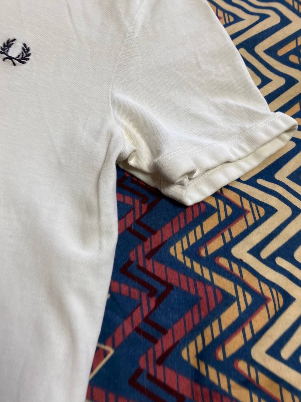 Fred Perry Streetwear T-Shirt Fred Perry white logo Y2K Vintage Size US S / EU 44-46 / 1 - 8 Thumbnail