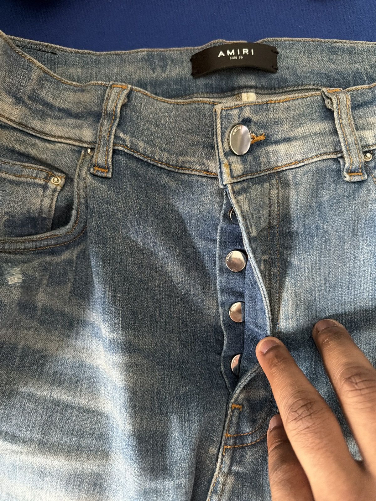 Amiri Amiri MX1 Jeans Size US 36 / EU 52 - 10 Thumbnail
