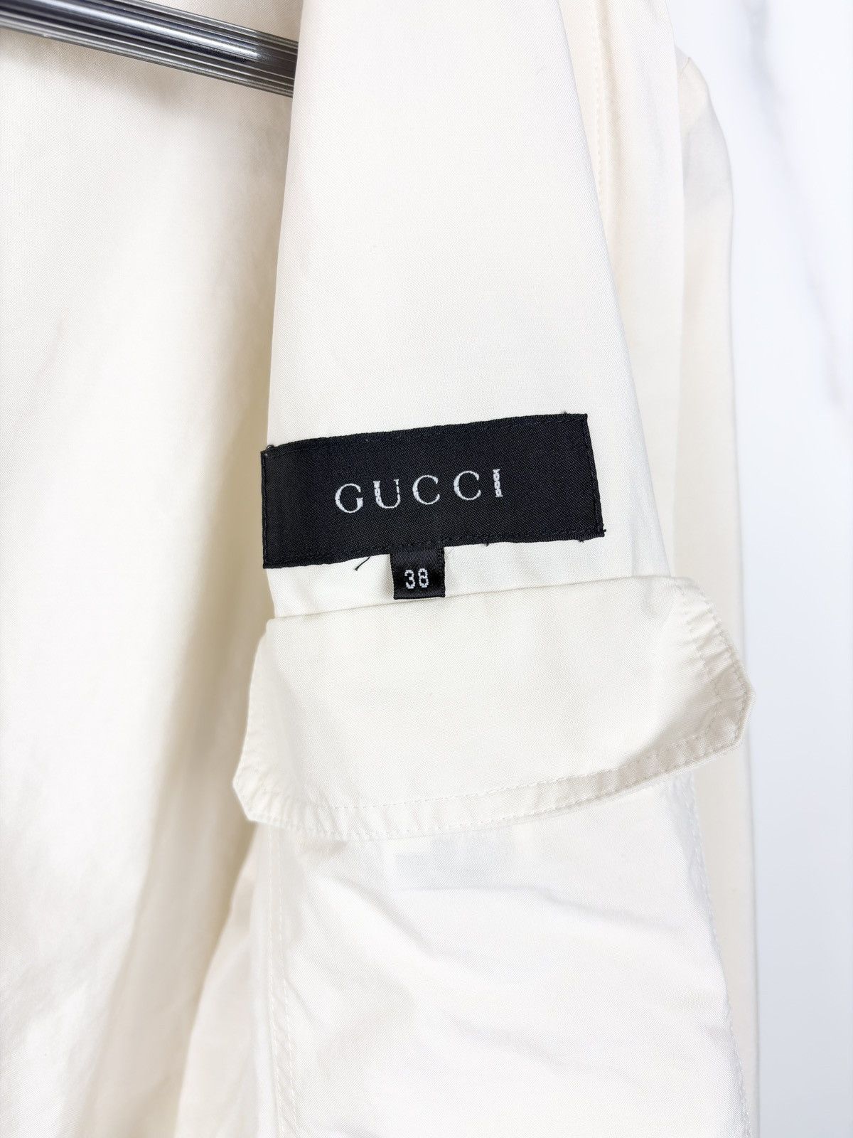 Gucci SS99 Gucci Tom Ford Vintage Buckle Double Zip Blouson Jacket Size US XXS / EU 40 - 8 Thumbnail