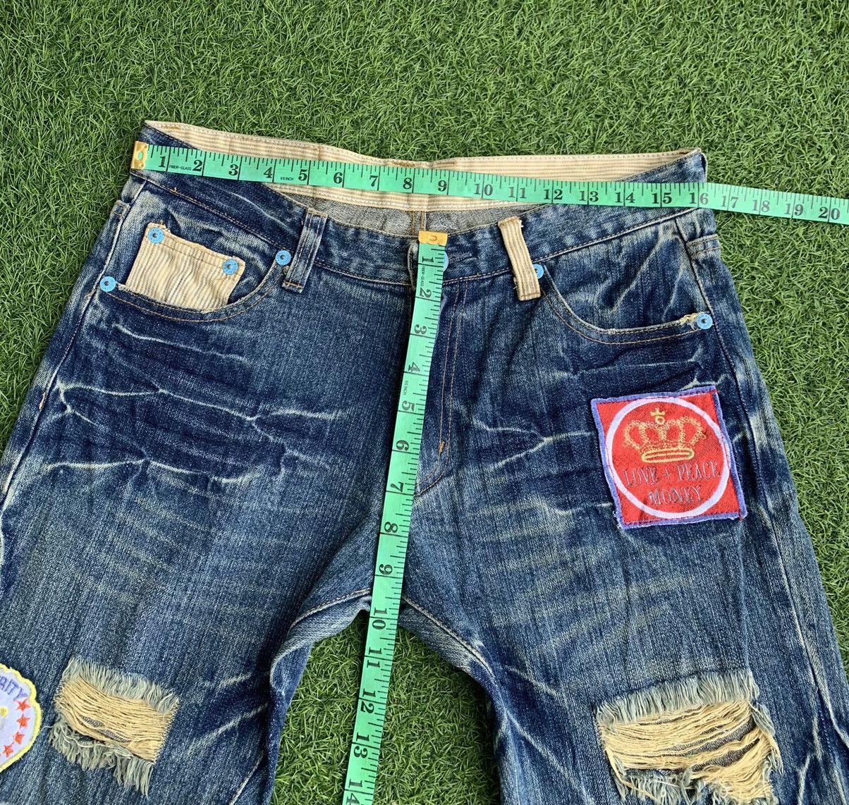 Japanese Brand Japanese Brand Distressed paint splatter jeans Size US 31 - 12 Thumbnail