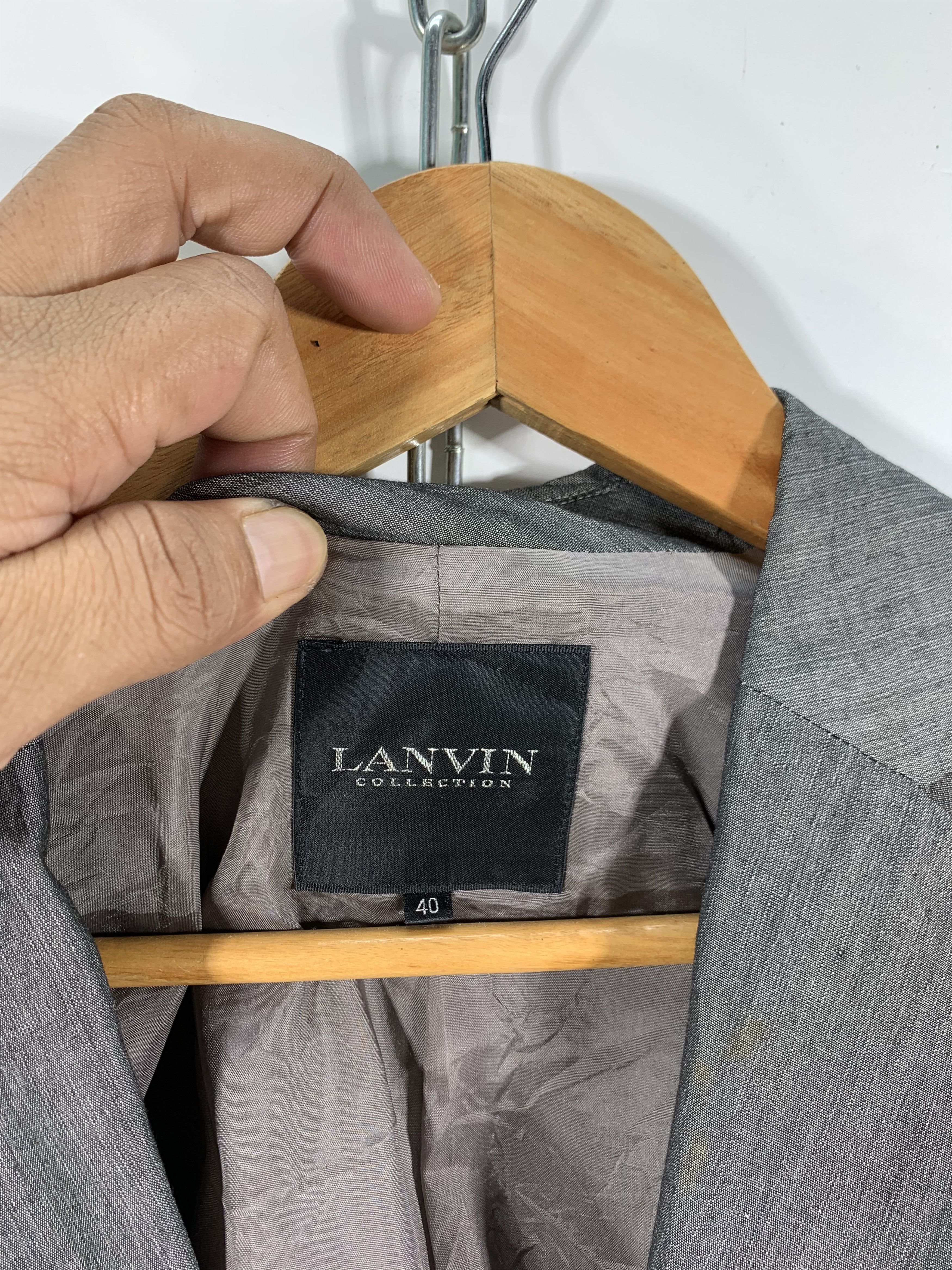 Designer × Lanvin ⚡️ Lanvin Jacket Size S / US 4 / IT 40 - 6 Thumbnail