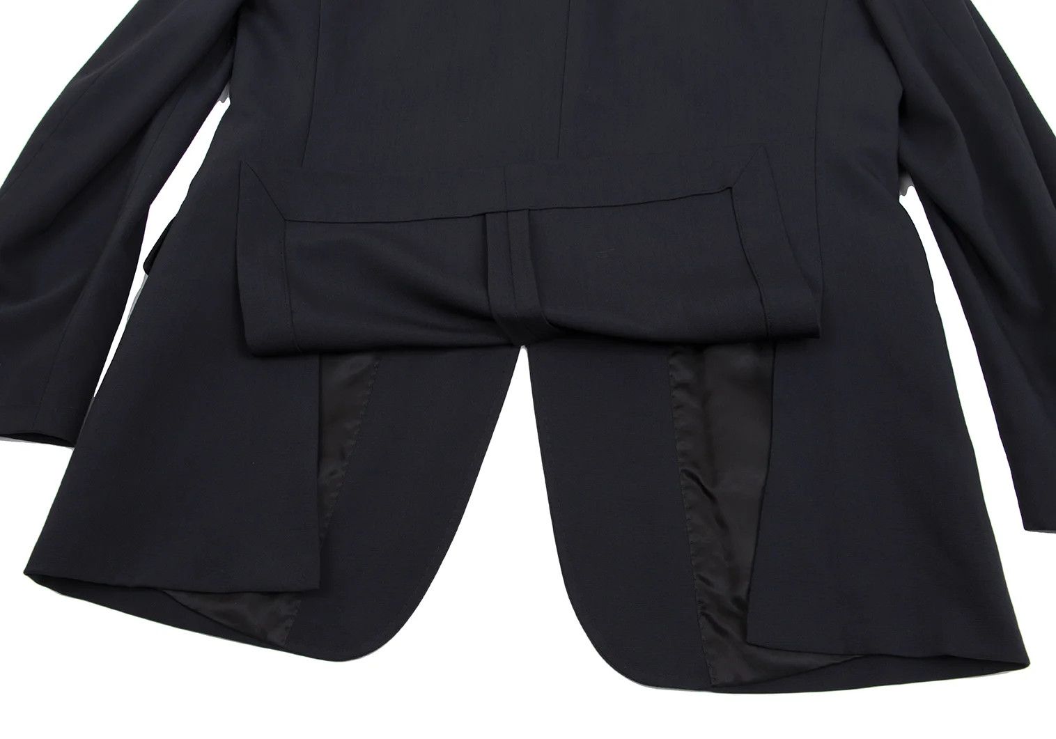 Jean Paul Gaultier Wool-Polyester Stretch 3B Jacket in Navy, Size 48 Size US M / EU 48-50 / 2 - 14 Thumbnail