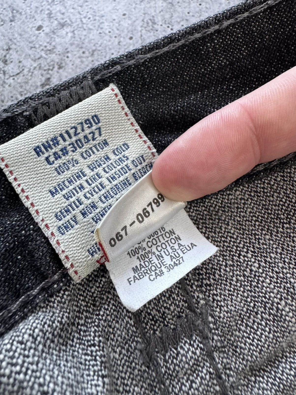 True Religion True Religion Vintage Y2K Denim Jeans Dark Gray Rare Size 32 Size US 32 / EU 48 - 19 Thumbnail