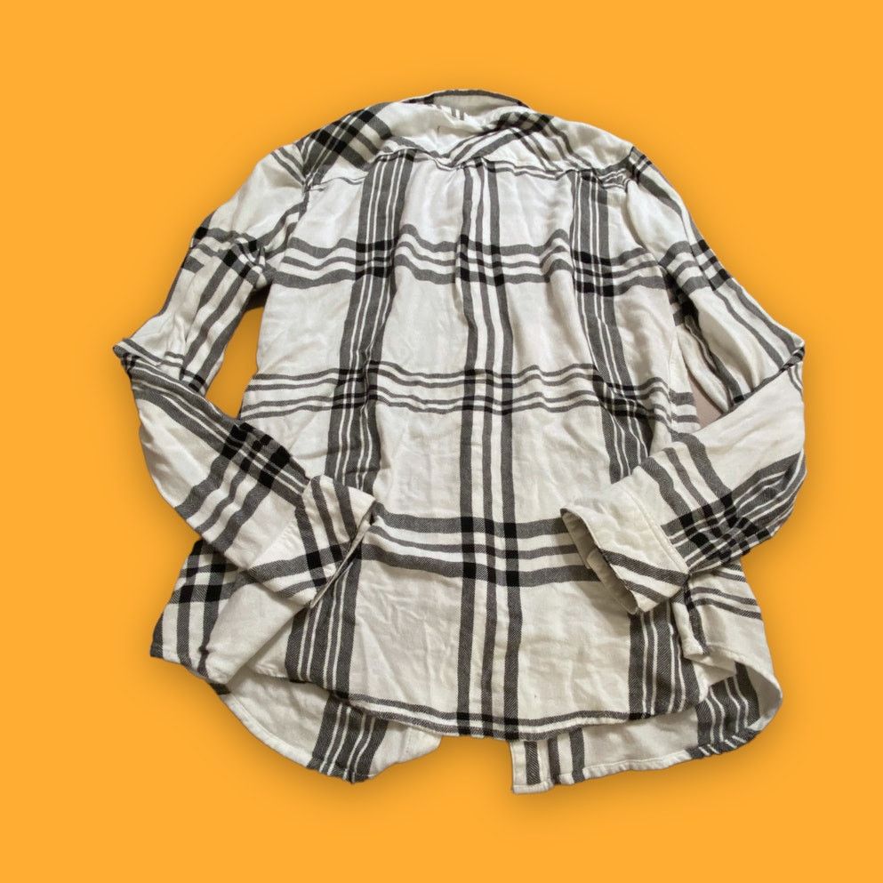 Rails Rails White Black Plaid Flannel Button Shirt Size Medium Size M / US 6-8 / IT 42-44 - 8 Thumbnail