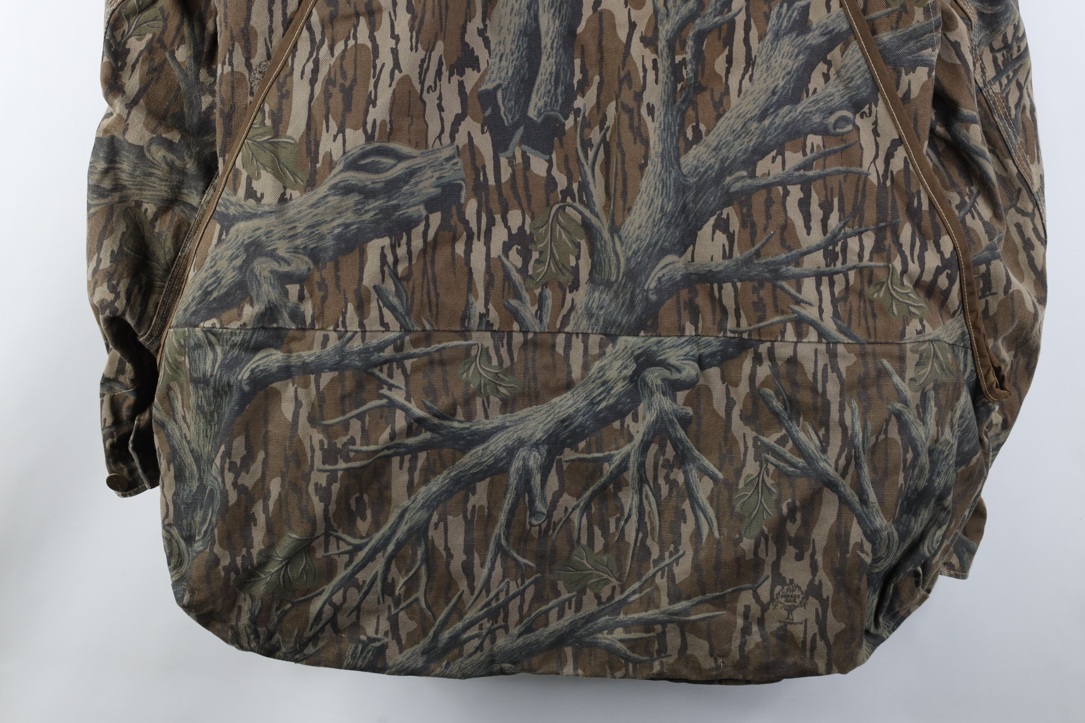 Carhartt Vintage 90s Carhartt Lined Mossy Oak Camouflage Jacket USA Size US L / EU 52-54 / 3 - 15 Thumbnail