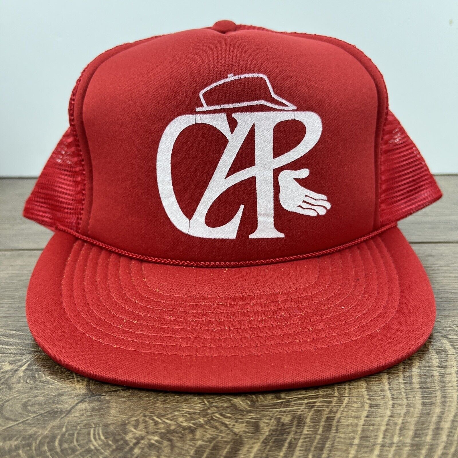 Other CAP Snapback Hat Red Hat Adjustable Adult Size Hat Red Cap Size ONE SIZE - 4 Thumbnail