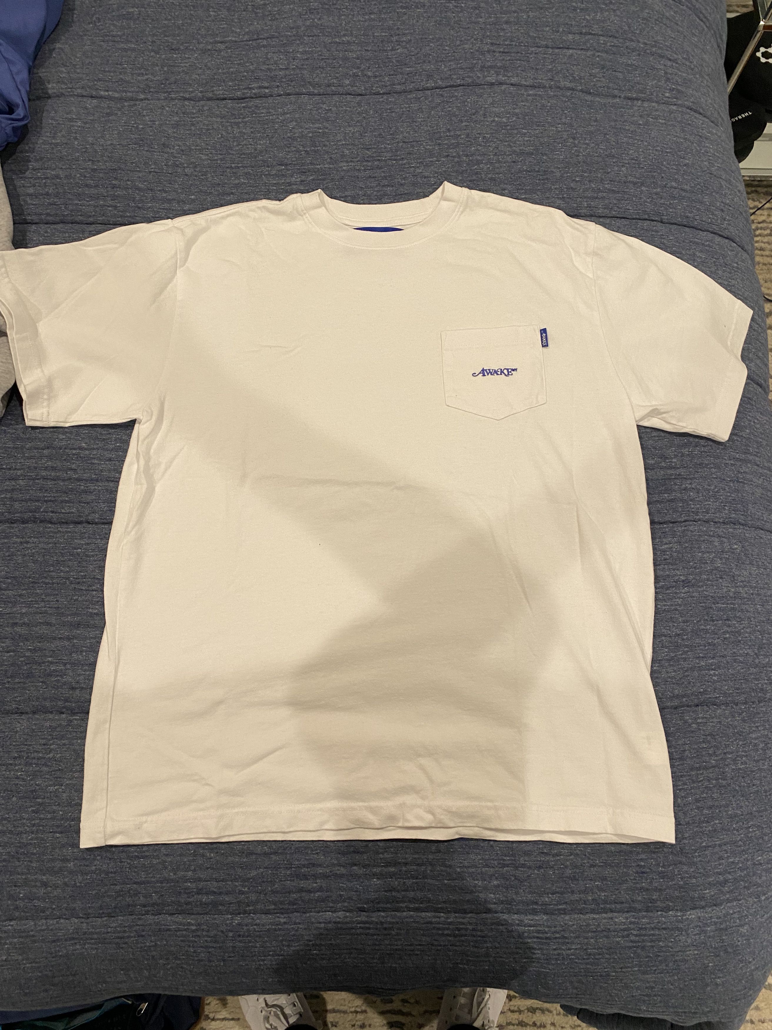 Awake NY Awake White T-Shirt Size US L / EU 52-54 / 3 - 1 Thumbnail