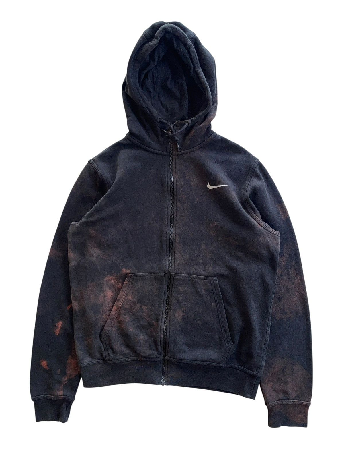 Nike SICK❗️Nike Faded Bleached Distressed Hoodies Sweater Size US M / EU 48-50 / 2 - 1 Thumbnail