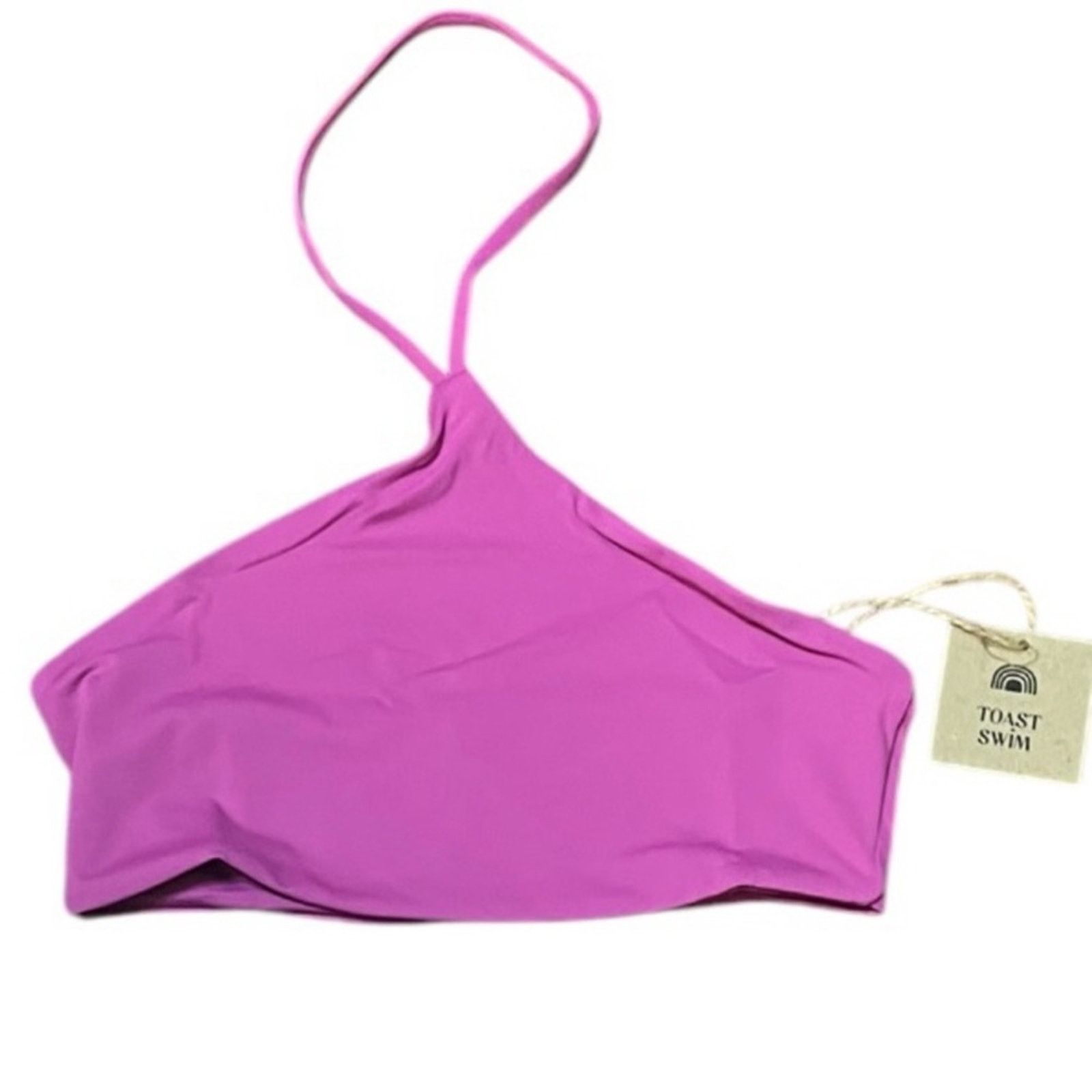 Free People Free People Toast Swim Signature Apex Bikini Top, Halter, XL Size ONE SIZE - 1 Thumbnail