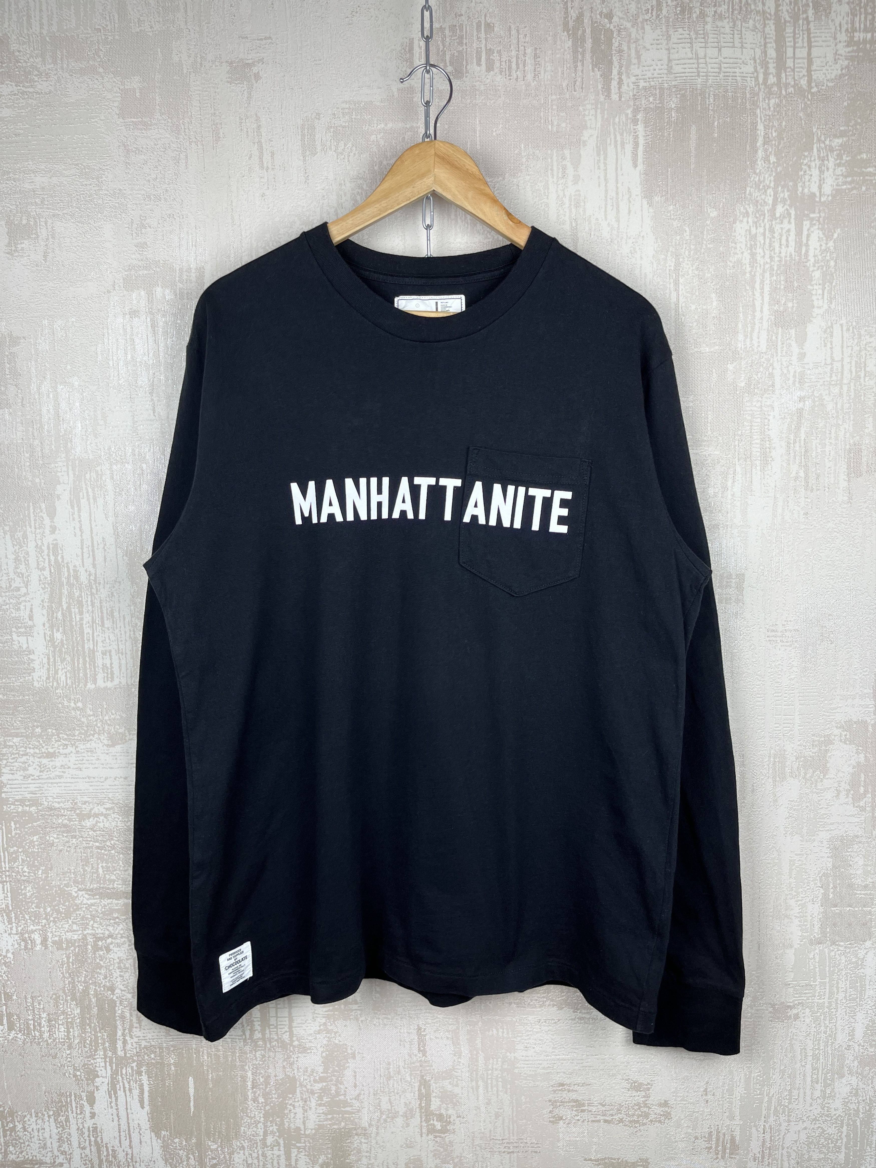 CHOCOOLATE Chocoolate "Manhattanite" Long Sleeve T-shirt Size US XL / EU 56 / 4 - 2 Thumbnail