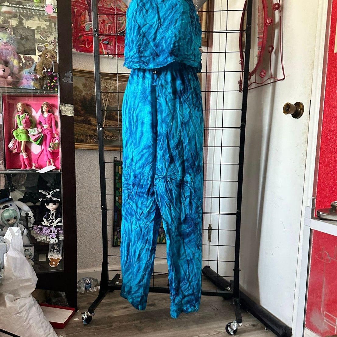 Other uluwatu blue tir dye top pants set Size XXL / US 16-18 / IT 52-54 - 2 Thumbnail